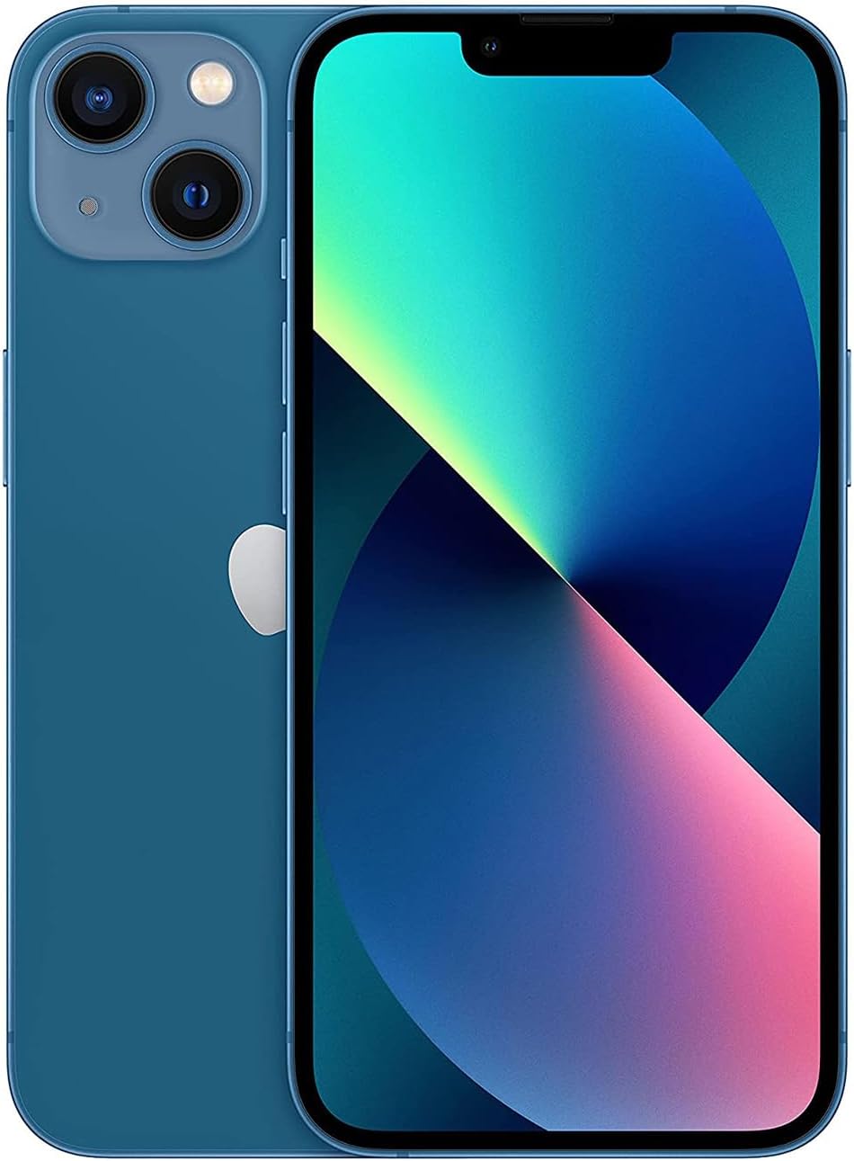 The Apple iPhone 13 Blue Smartphone 256GB 83 Pct Battery Health Fully Working - Product View 1 available from Rouge Technologies