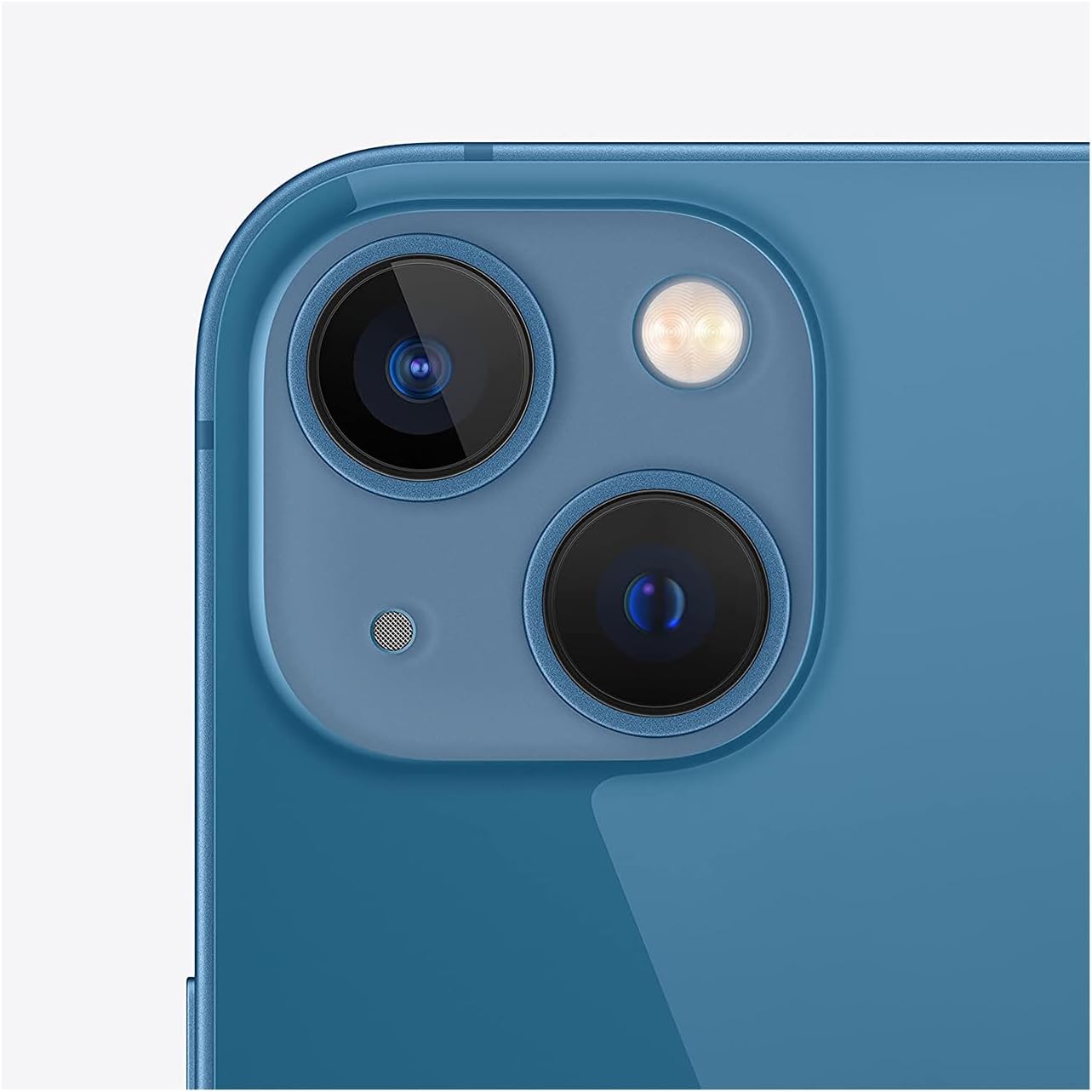 The Apple iPhone 13 Blue Smartphone 256GB 83 Pct Battery Health Fully Working - Product View 3 available from Rouge Technologies