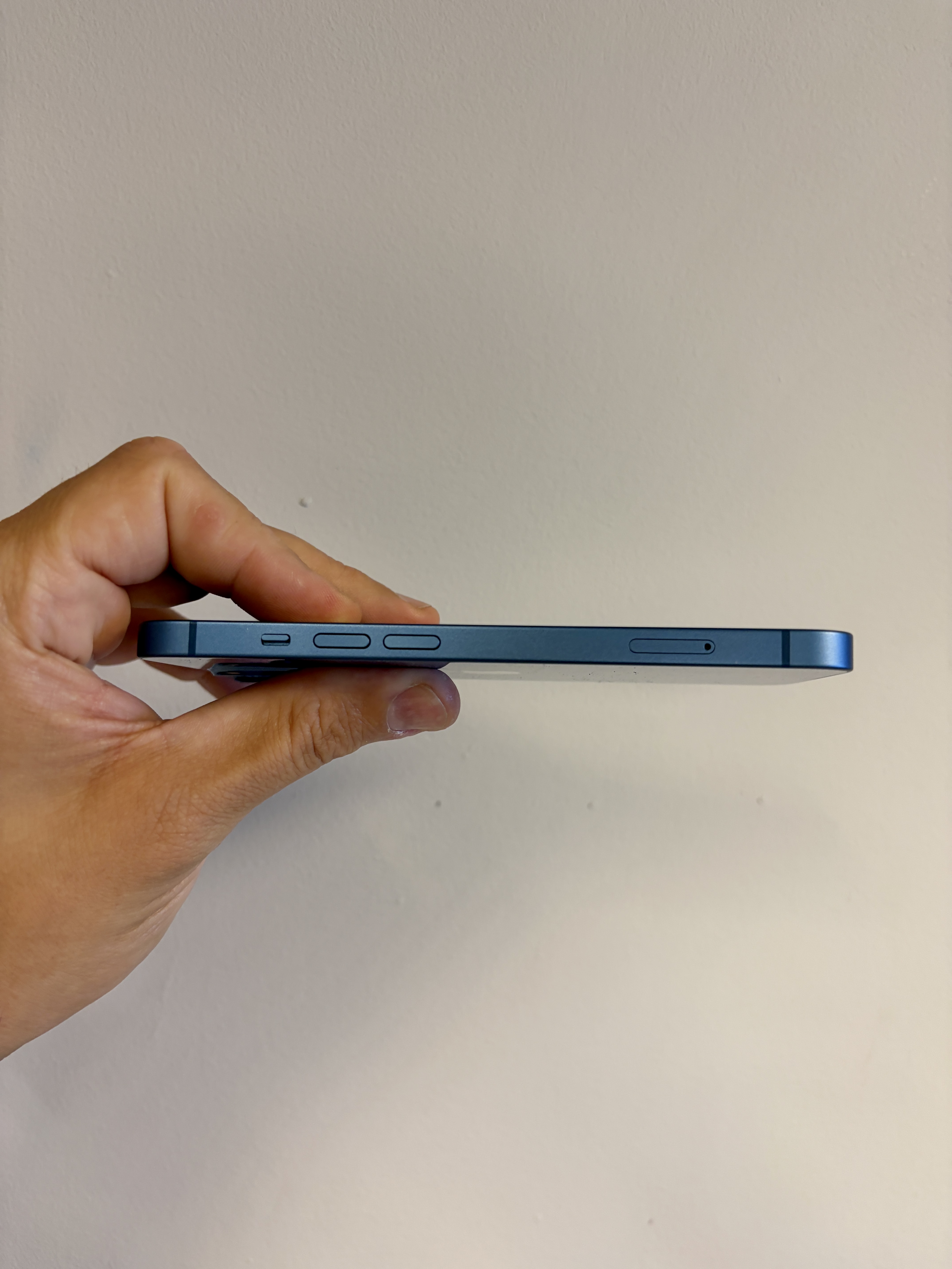 The Apple iPhone 13 Blue Smartphone 256GB 83 Pct Battery Health Fully Working - Product View 7 available from Rouge Technologies