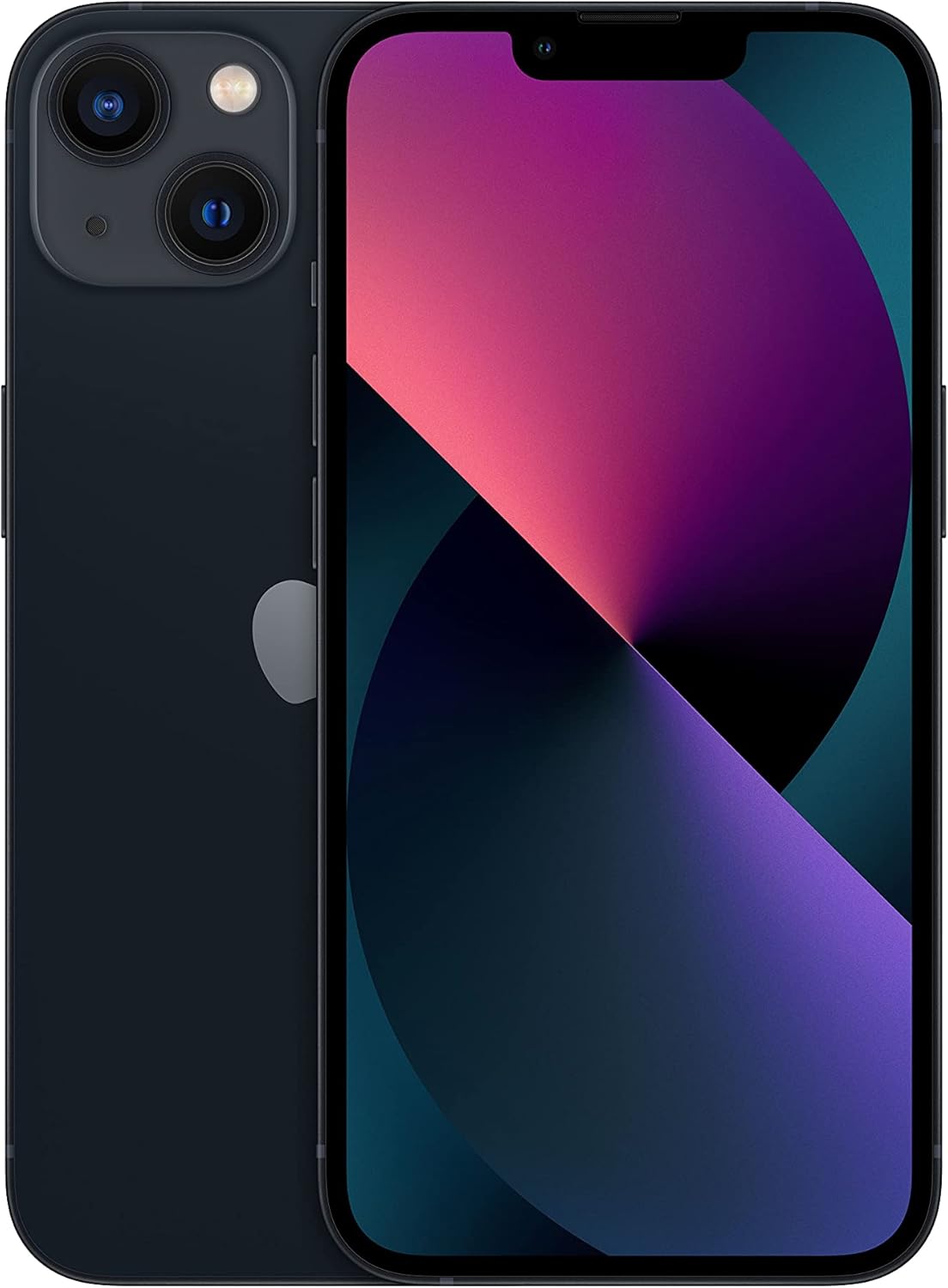 The Apple iPhone 13 Midnight 128GB 100 Percent Battery Health Non Genuine Battery - Product View 1 available from Rouge Technologies