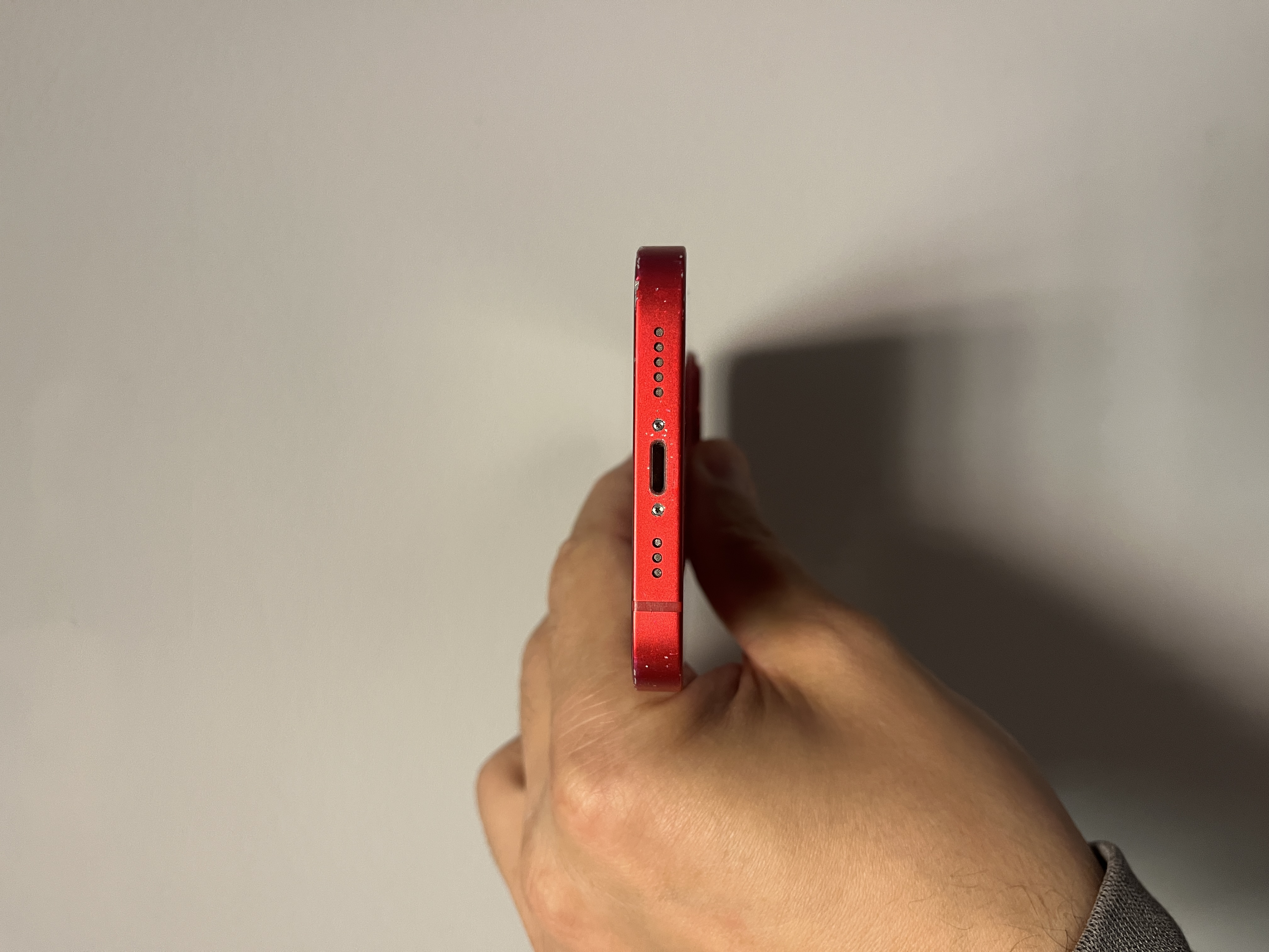 The Apple iPhone 14 256GB Smartphone PRODUCT RED 85 Percent Battery Fully Working - Product View 8 available from Rouge Technologies
