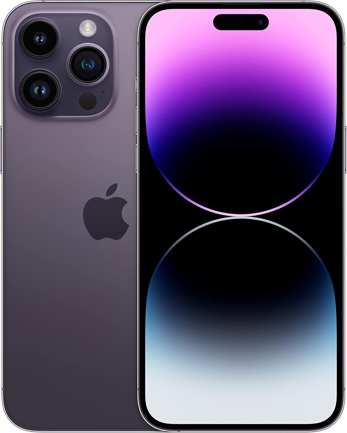 The Apple iPhone 14 Pro Max Purple 256GB 89pc Batt Health Cracked Screen eSIM Conver - Product View 1 available from Rouge Technologies