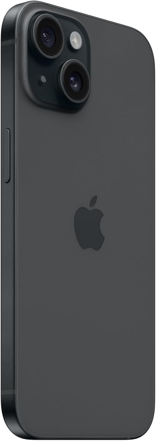 The Apple iPhone 15 128GB Black Smartphone 82perct Battery Health Used Fully Working - Product View 2 available from Rouge Technologies