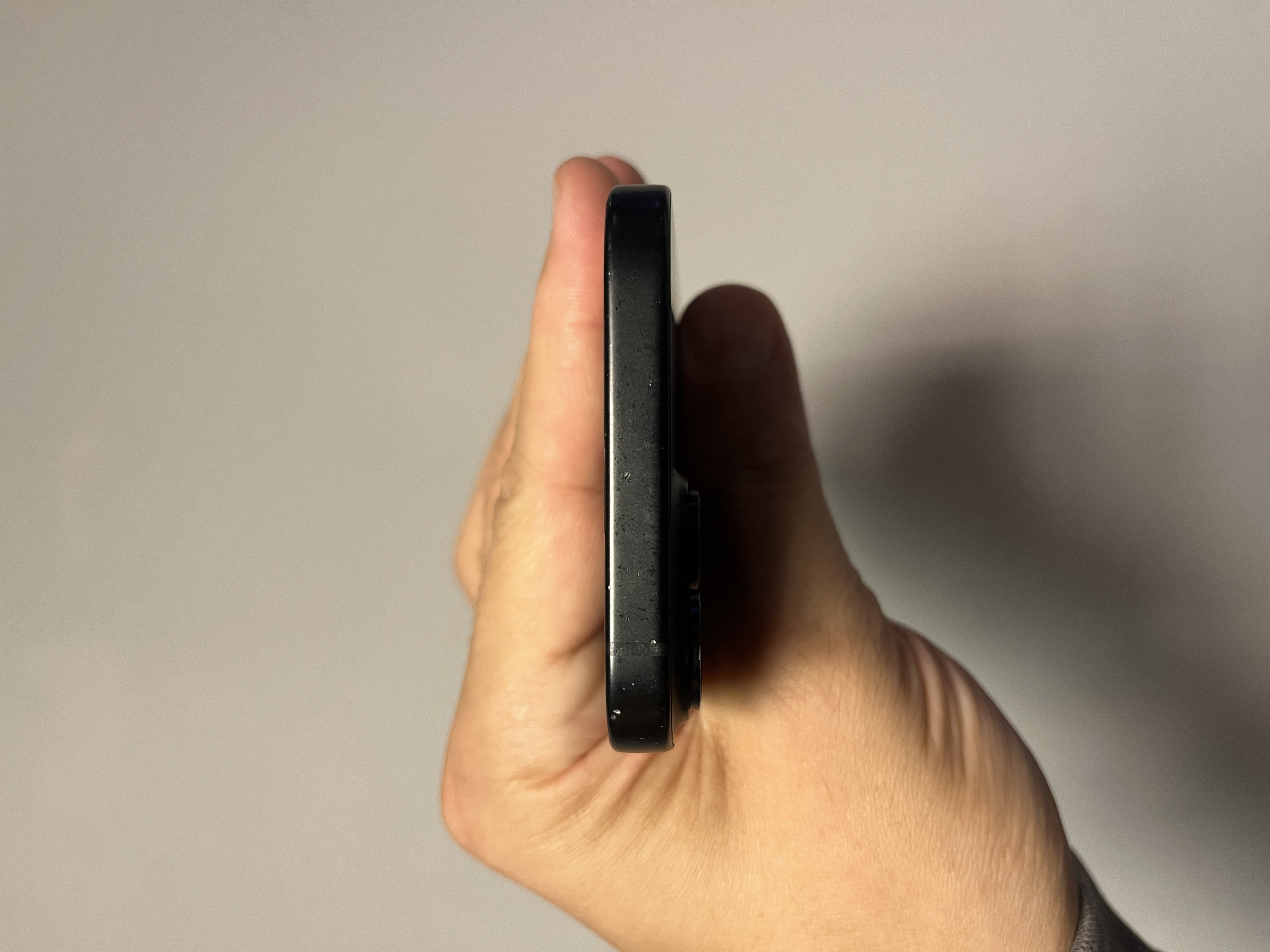 The Apple iPhone 15 128GB Black Smartphone 82perct Battery Health Used Fully Working - Product View 5 available from Rouge Technologies
