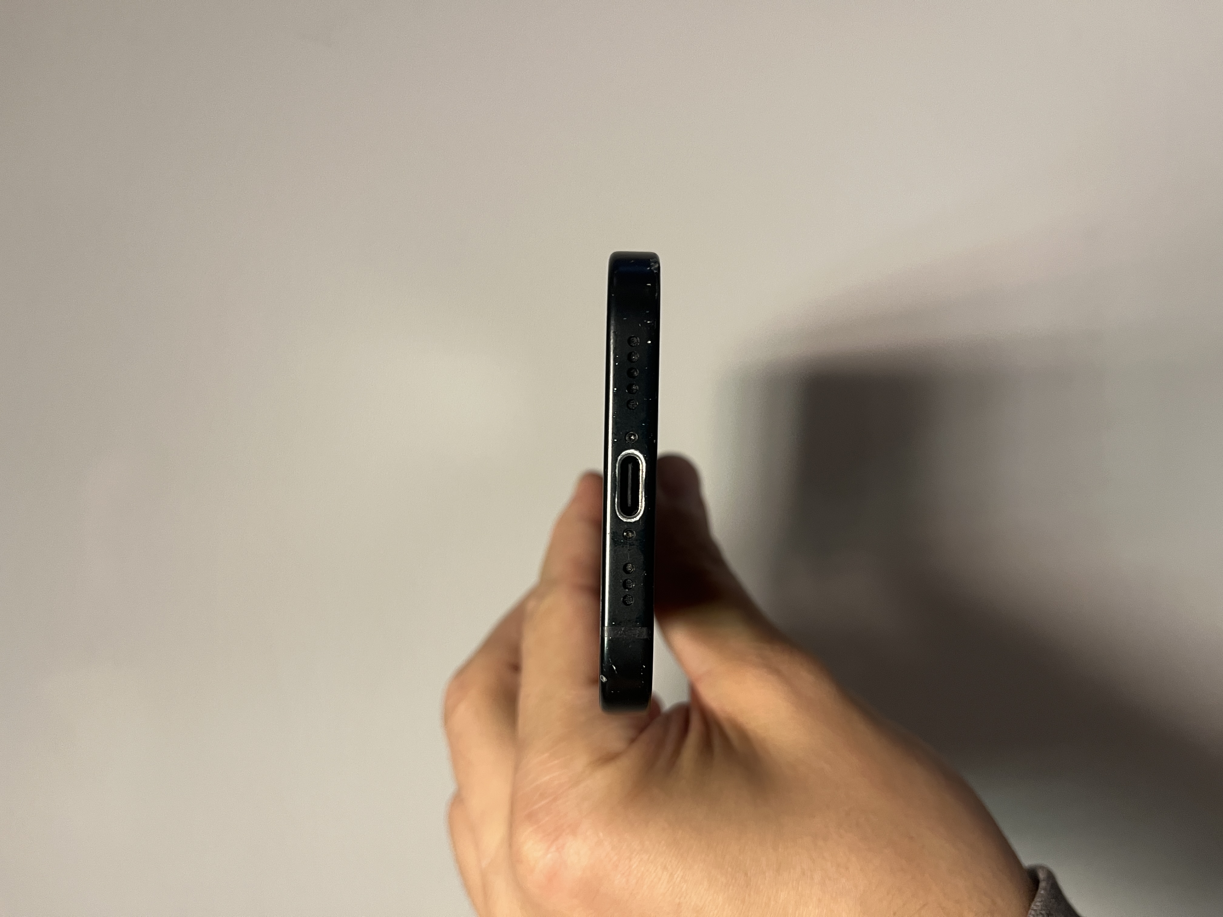 The Apple iPhone 15 128GB Black Smartphone 82perct Battery Health Used Fully Working - Product View 7 available from Rouge Technologies