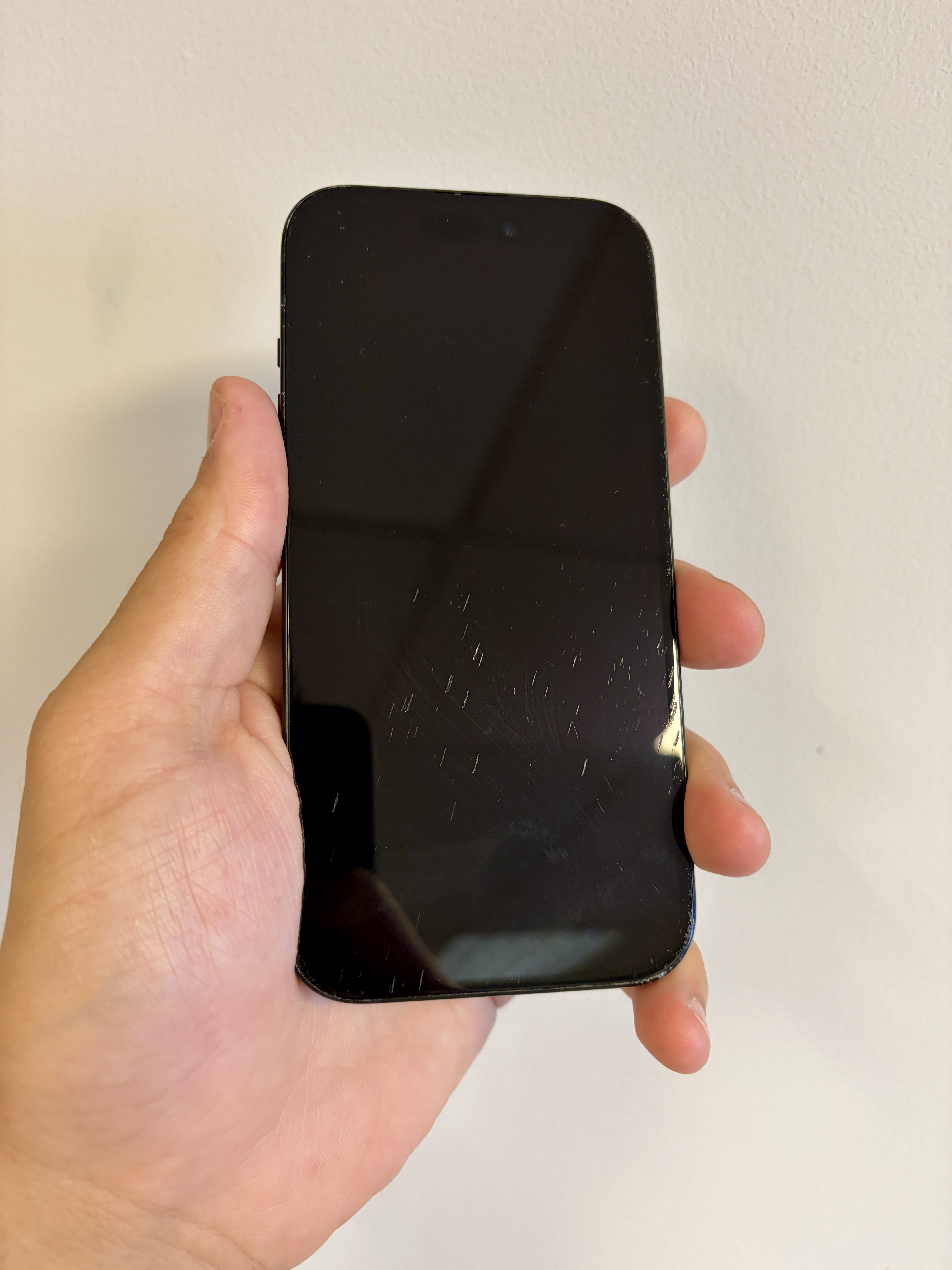 The Apple iPhone 15 Black Smartphone 128GB 88 Percent Battery Health Fully Working - Product View 3 available from Rouge Technologies