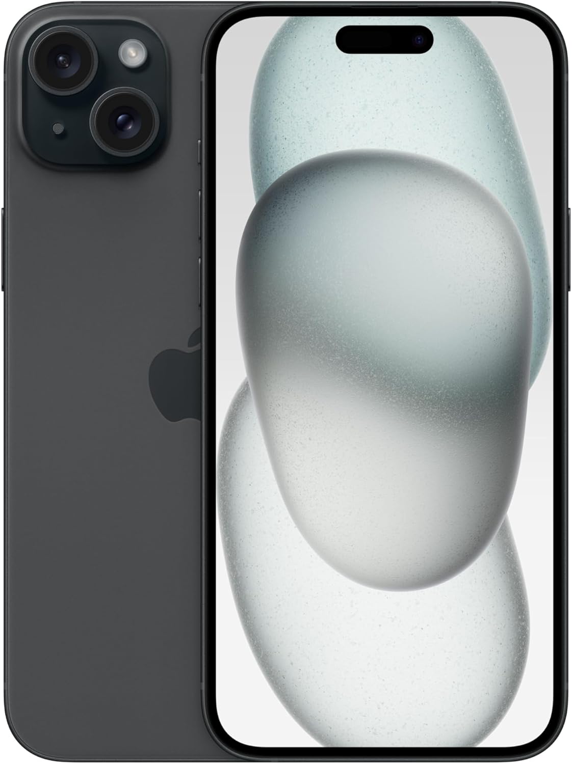 The Apple iPhone 15 Plus 128GB Black 86pc Battery Health Fully Working Unlocked - Product View 1 available from Rouge Technologies