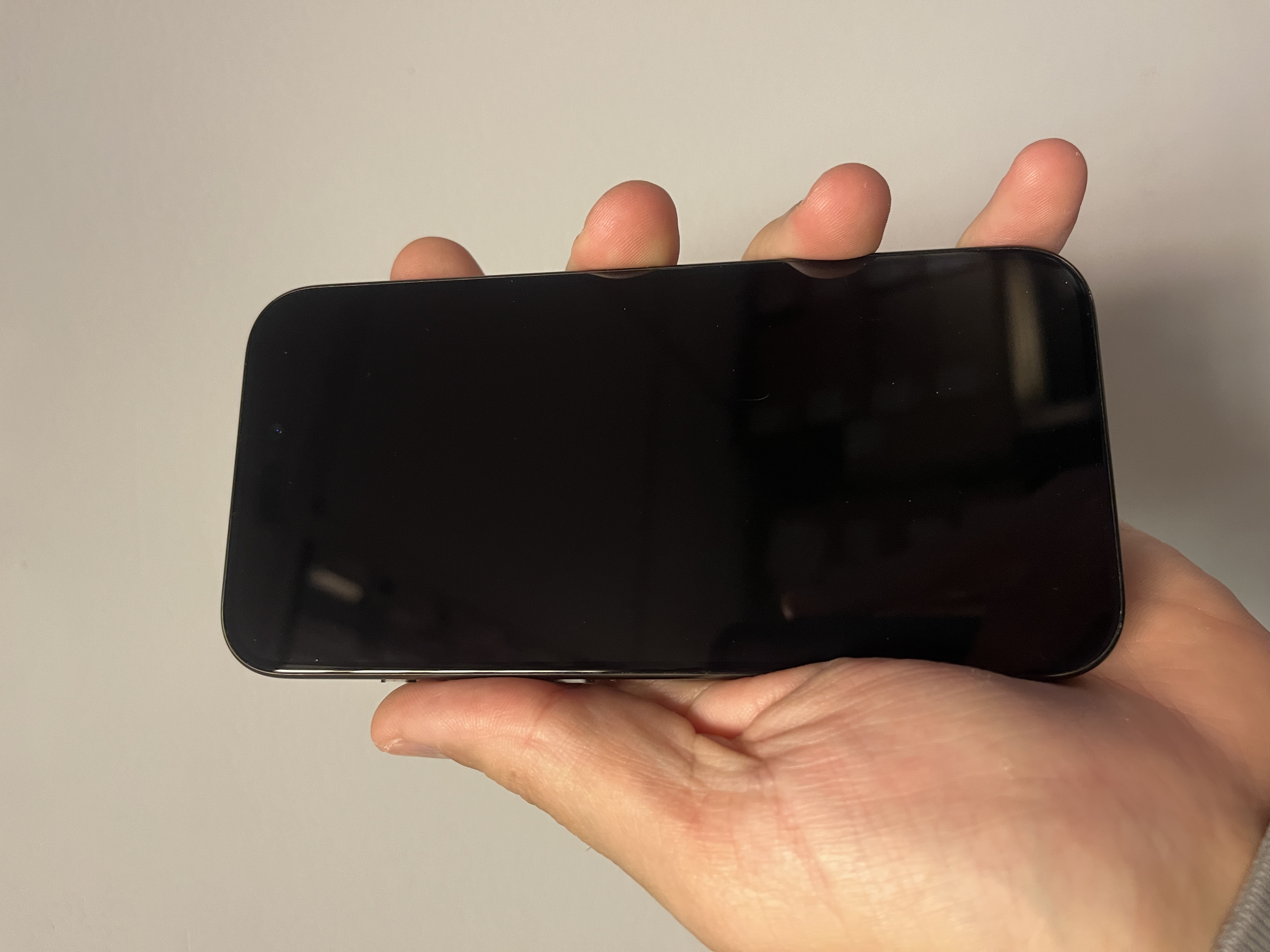 The Apple iPhone 15 Pro 256GB Black Titanium Fully Working 99 Percent Battery Health - Product View 4 available from Rouge Technologies