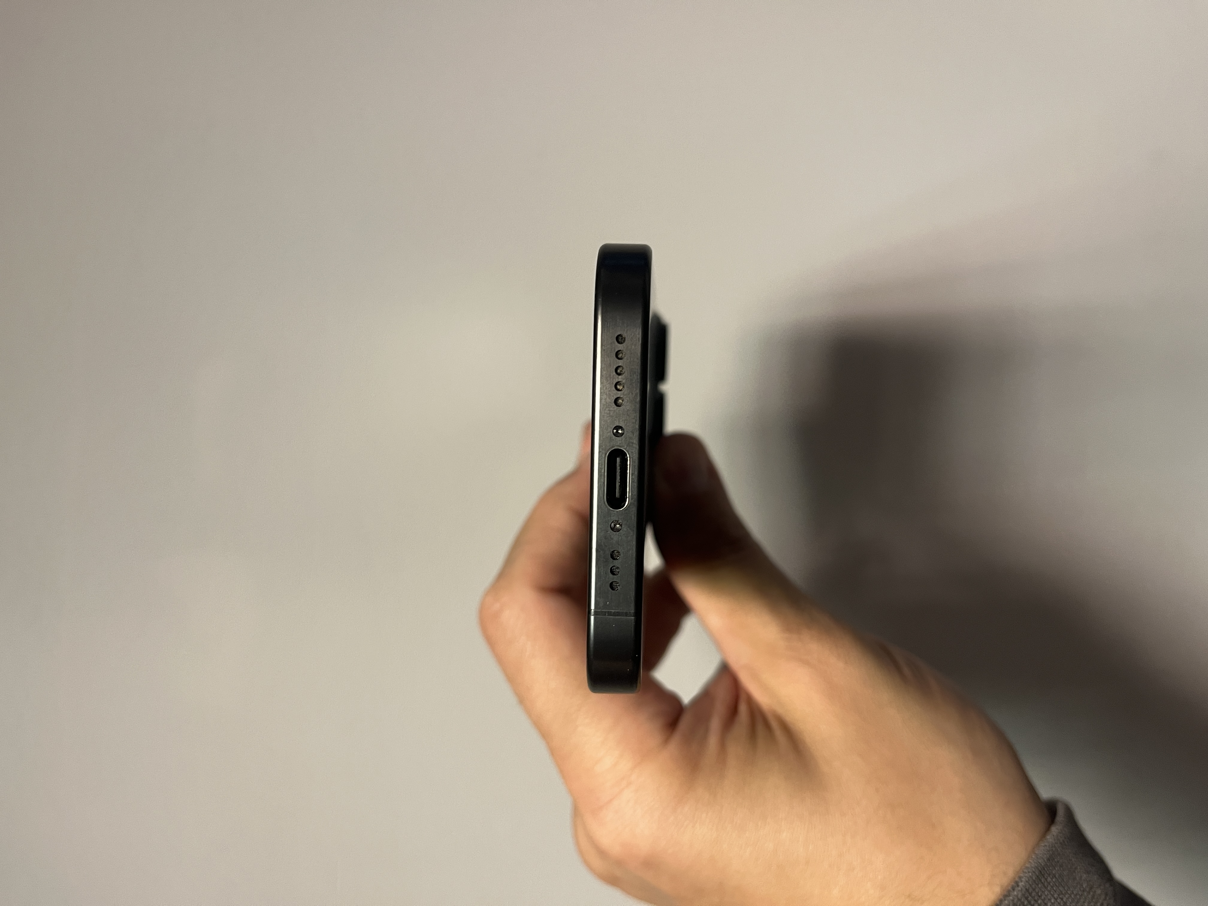 The Apple iPhone 15 Pro 256GB Black Titanium Fully Working 99 Percent Battery Health - Product View 8 available from Rouge Technologies