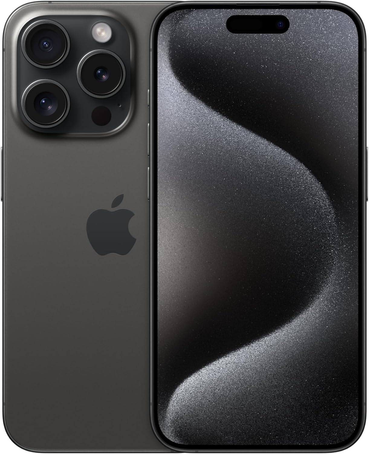 The Apple iPhone 15 Pro Black Titanium 256GB 85 Percent Battery Health Fully Working - Product View 1 available from Rouge Technologies