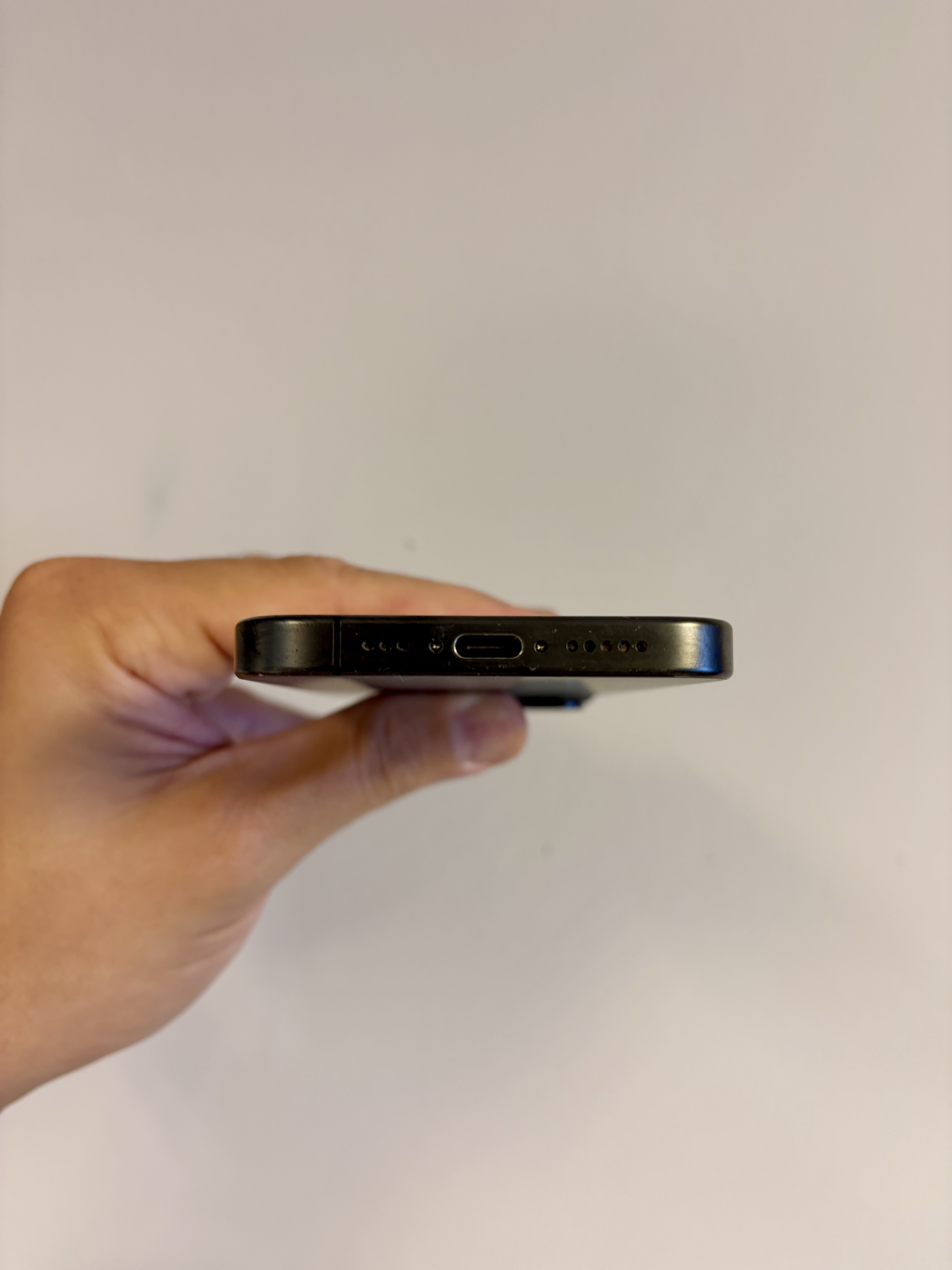 The Apple iPhone 15 Pro Black Titanium 256GB 85 Percent Battery Health Fully Working - Product View 8 available from Rouge Technologies