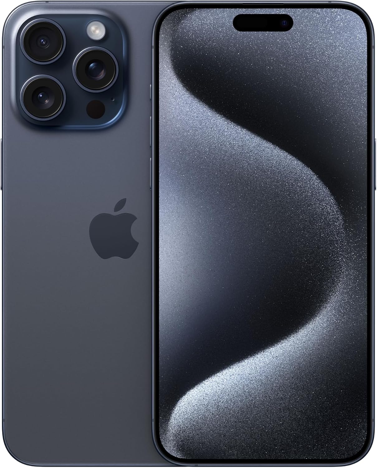 The Apple iPhone 15 Pro Max 256GB Titanium Blue 86 Percent Battery Fully Working - Product View 1 available from Rouge Technologies