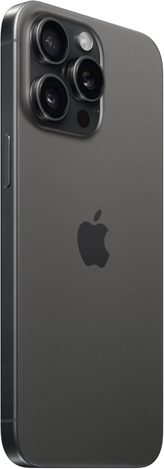 The Apple iPhone 15 Pro Max 512GB Black Titanium Fully Working 79pct Battery Health - Product View 2 available from Rouge Technologies