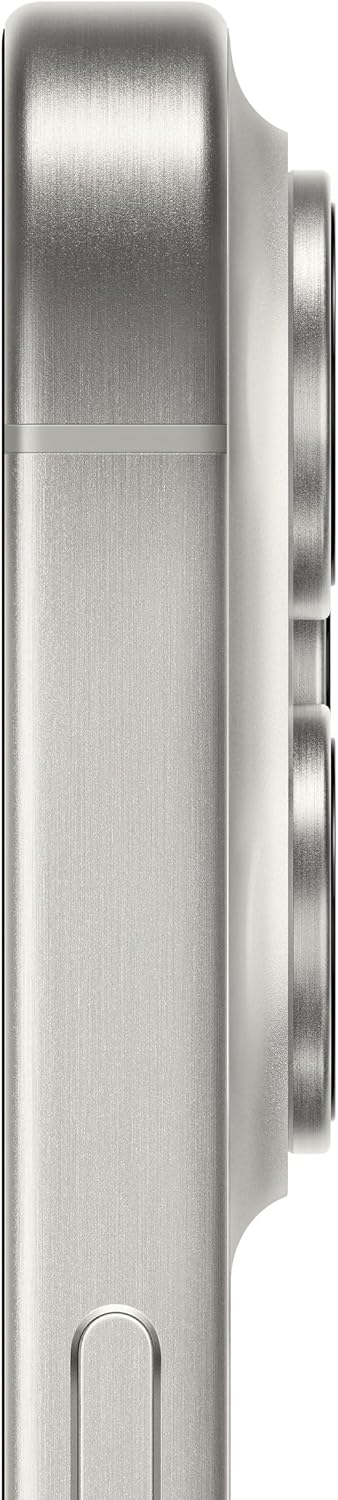 The Apple iPhone 15 Pro Max White Titanium 512GB 86 Percent Battery Health Unlocked - Product View 3 available from Rouge Technologies