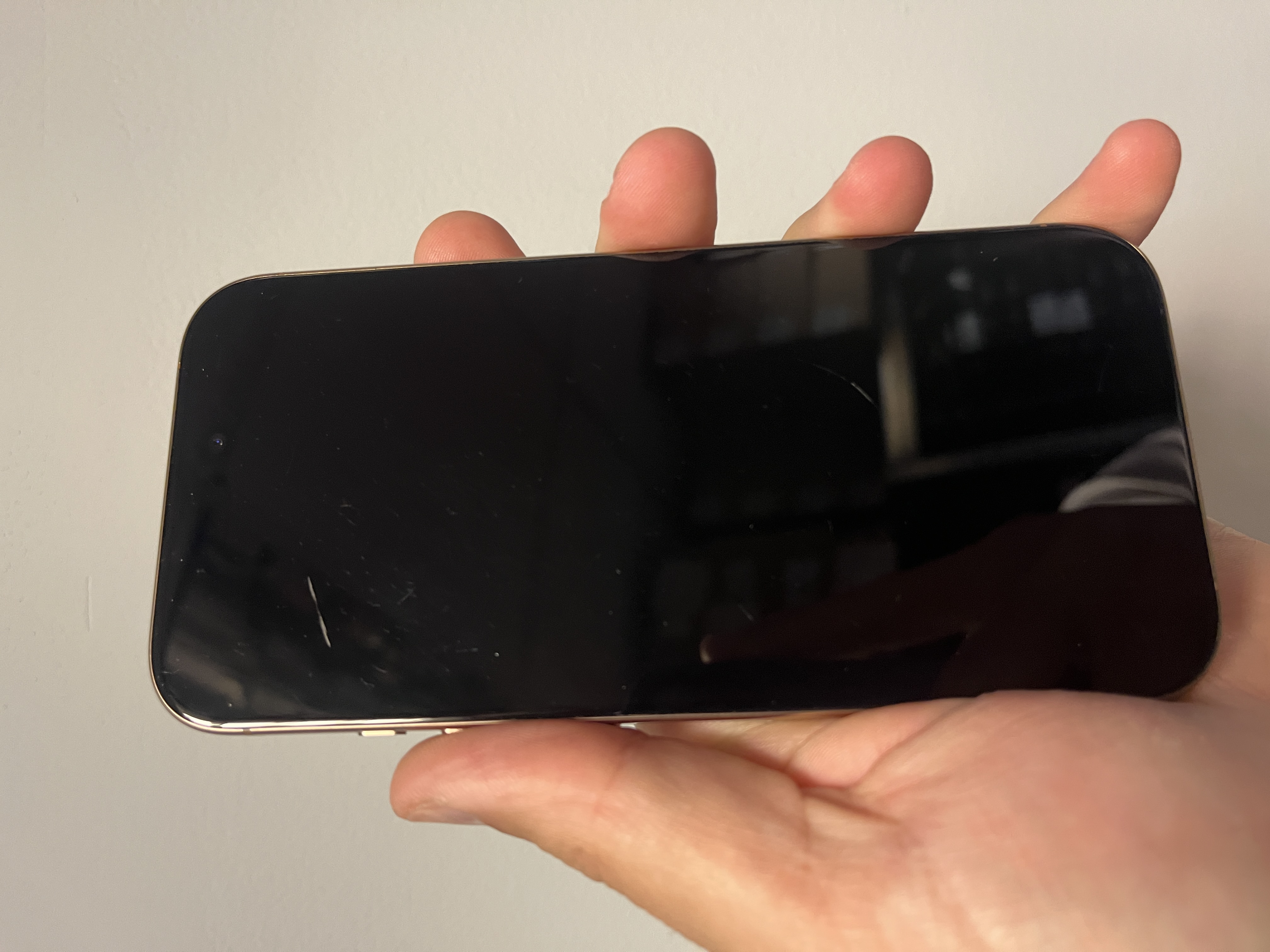 The Apple iPhone 16 Pro Desert Titanium 256GB 89 Percent Battery Health Unlocked - Product View 4 available from Rouge Technologies