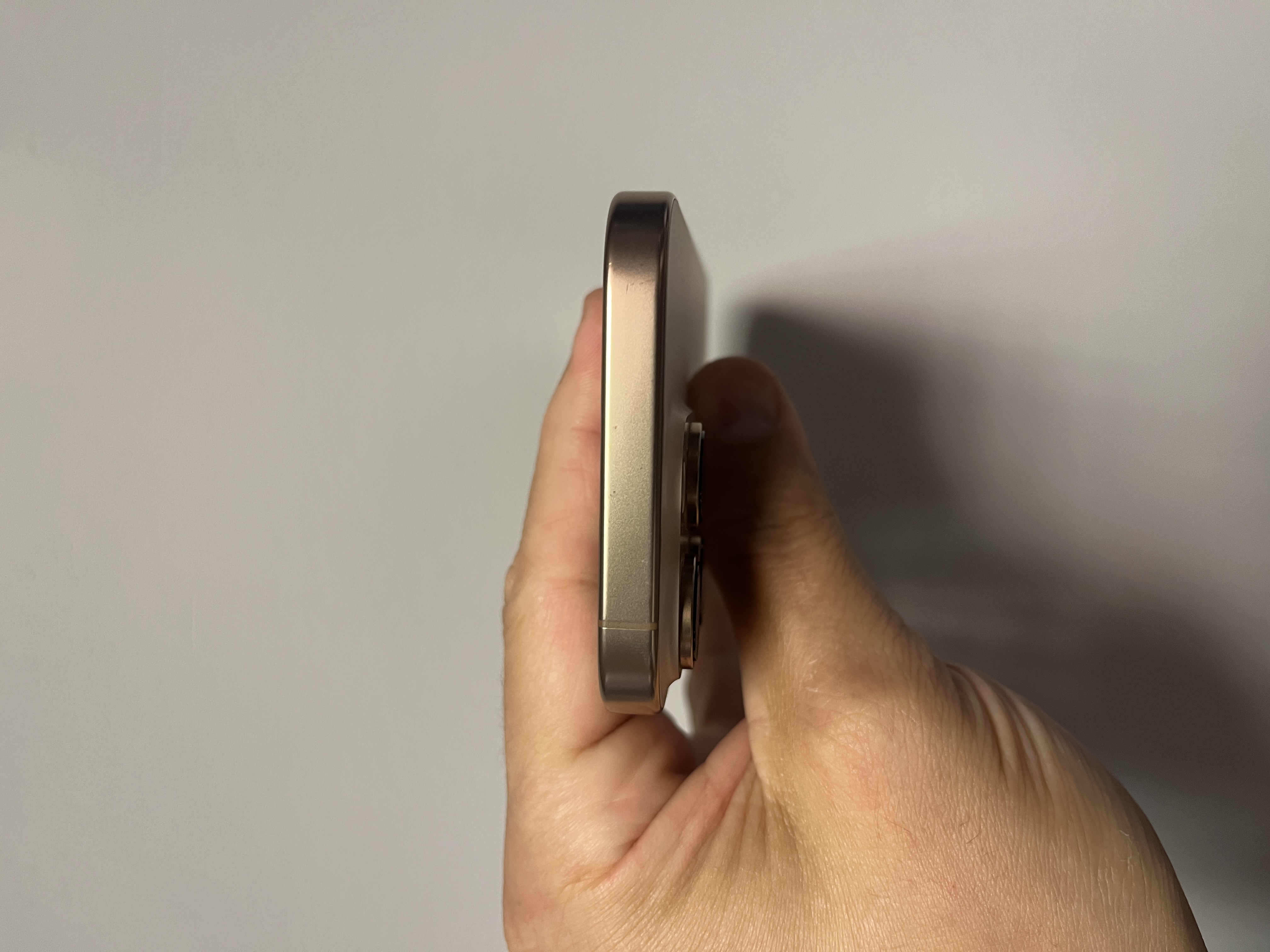 The Apple iPhone 16 Pro Desert Titanium 256GB 89 Percent Battery Health Unlocked - Product View 6 available from Rouge Technologies