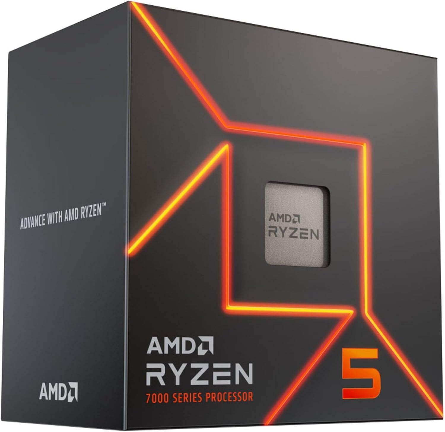 The AMD Ryzen 5 7600 6 Core Processor CPU 12 Thread AM5 5.1GHz Brand New Sealed - Product View 6 available from Rouge Technologies