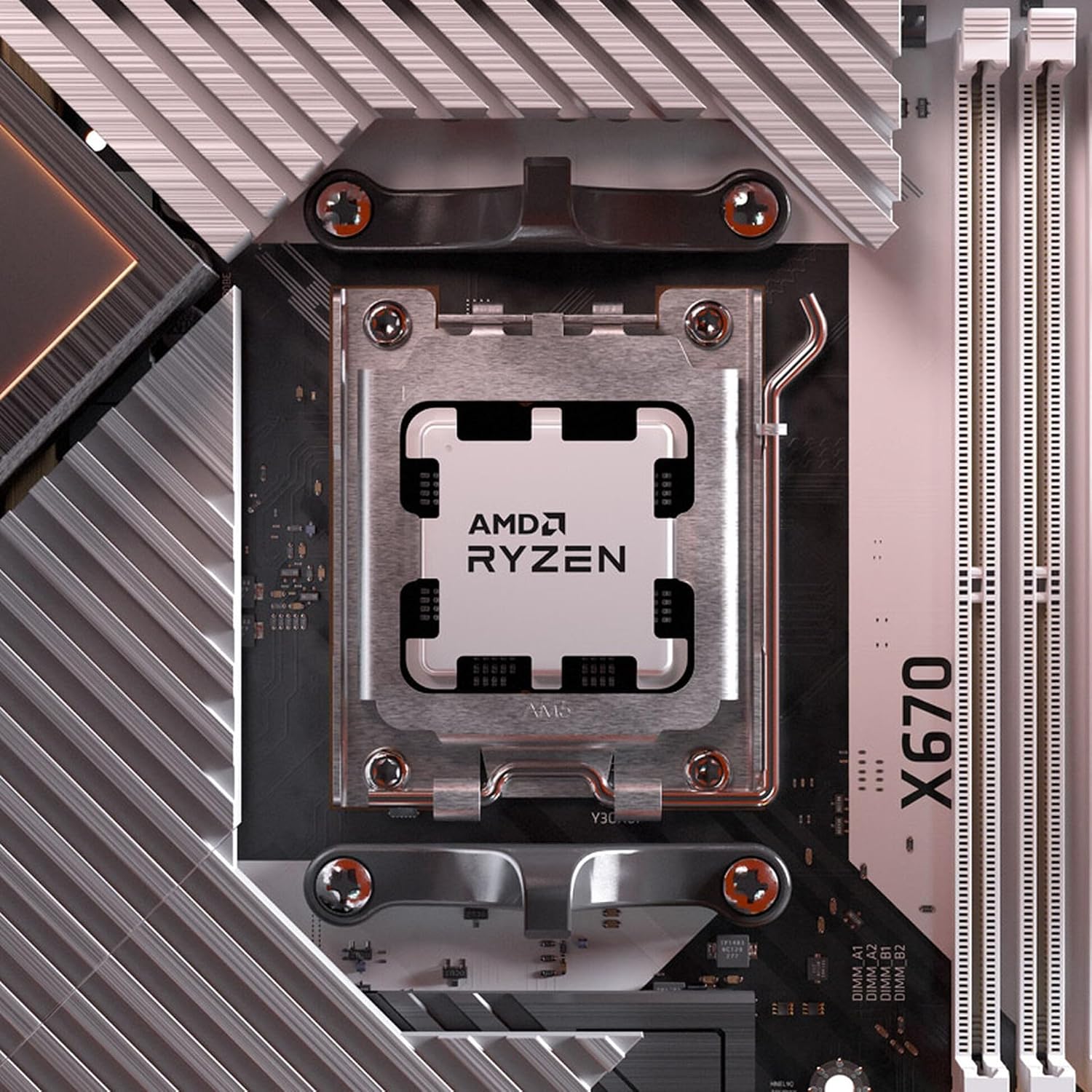 The AMD Ryzen 5 7600 6 Core Processor CPU 12 Thread AM5 5.1GHz Brand New Sealed - Product View 8 available from Rouge Technologies