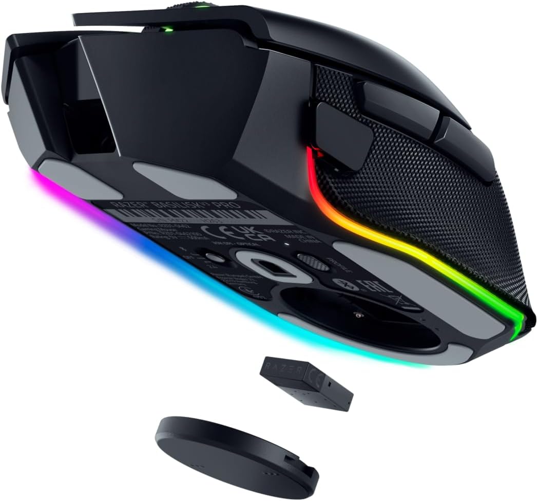 The Razer Basilisk V3 Pro RGB Wireless Gaming Mouse 30K Sensor Black Refurbished | Rouge Technologies - image 10