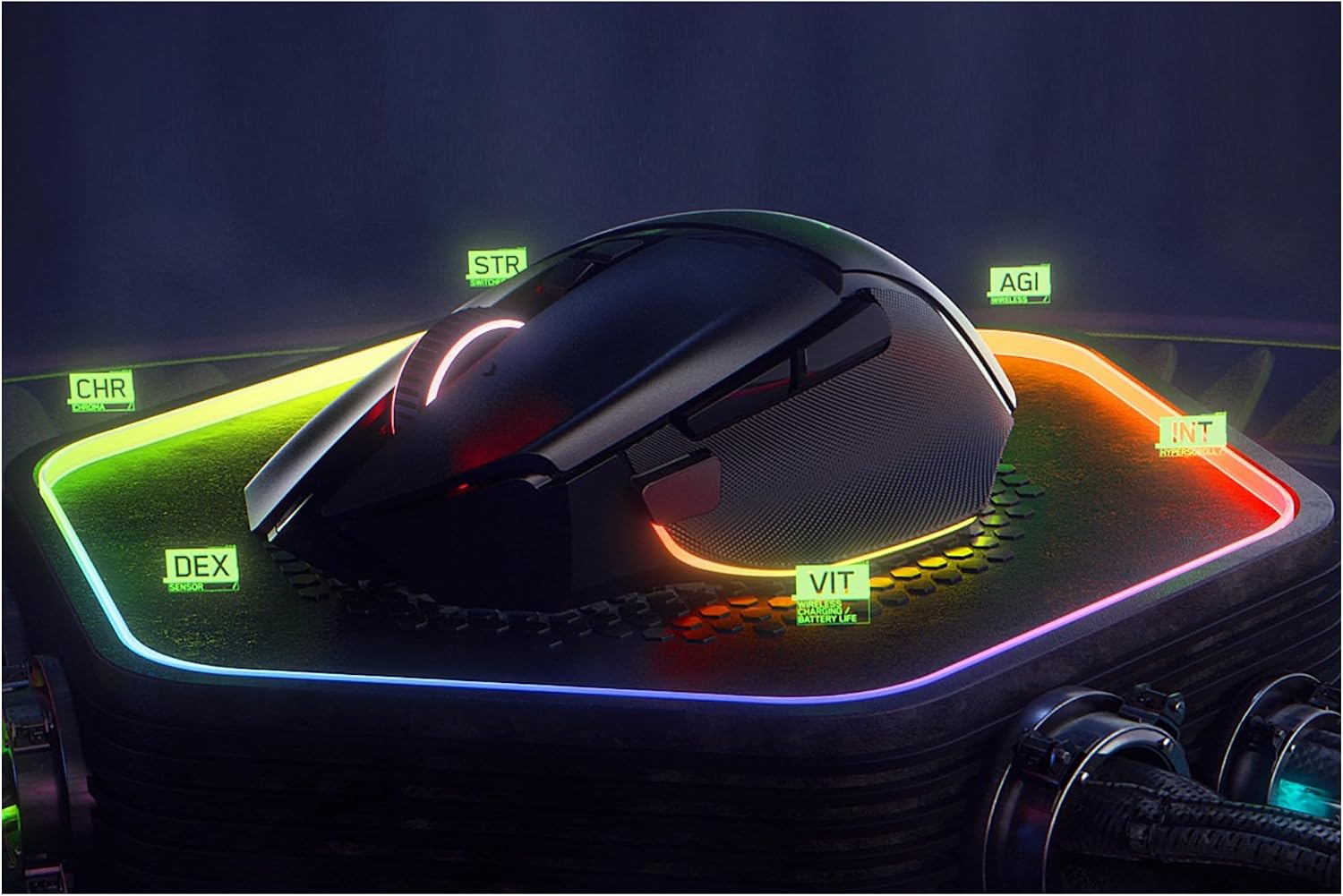 The Razer Basilisk V3 Pro RGB Wireless Gaming Mouse 30K Sensor Black Refurbished | Rouge Technologies - image 2