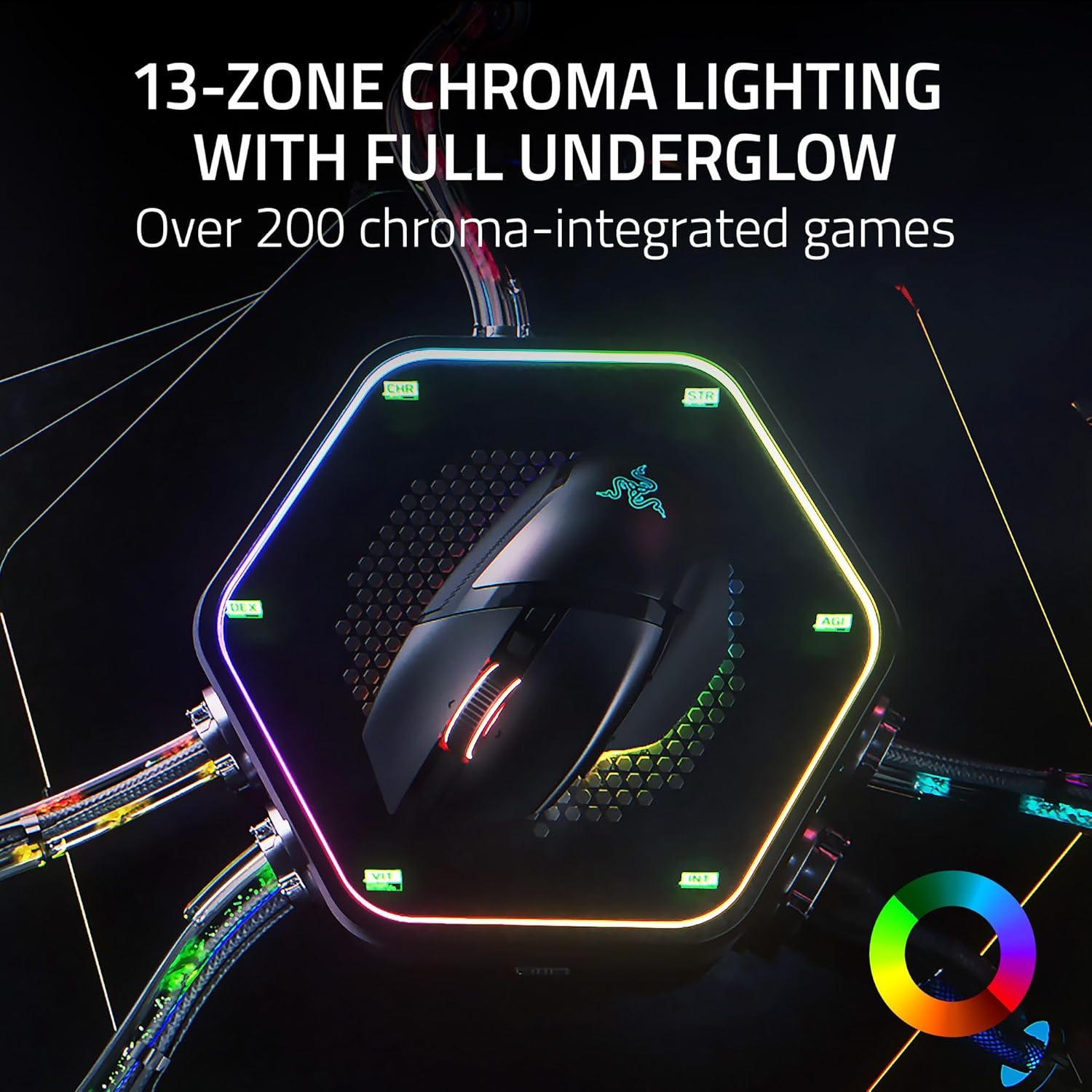 The Razer Basilisk V3 Pro RGB Wireless Gaming Mouse 30K Sensor Black Refurbished | Rouge Technologies - image 4