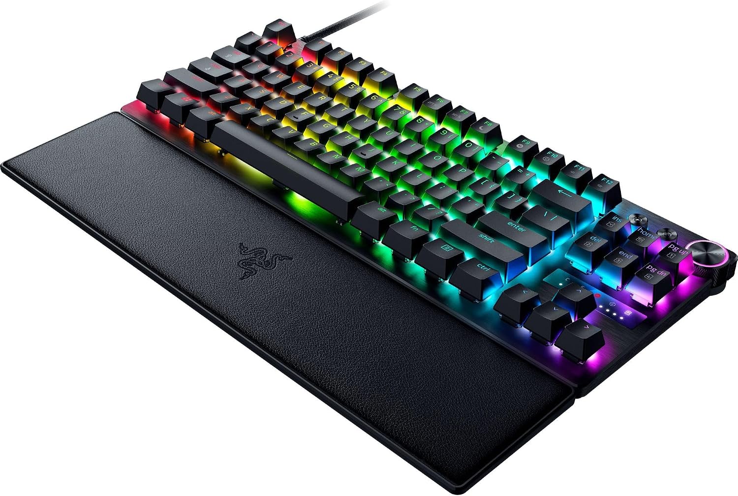 The Razer Huntsman V3 Pro TKL Mechanical PC Gaming Keyboard Black QWERTY US Gen 2 - Product View 12 available from Rouge Technologies