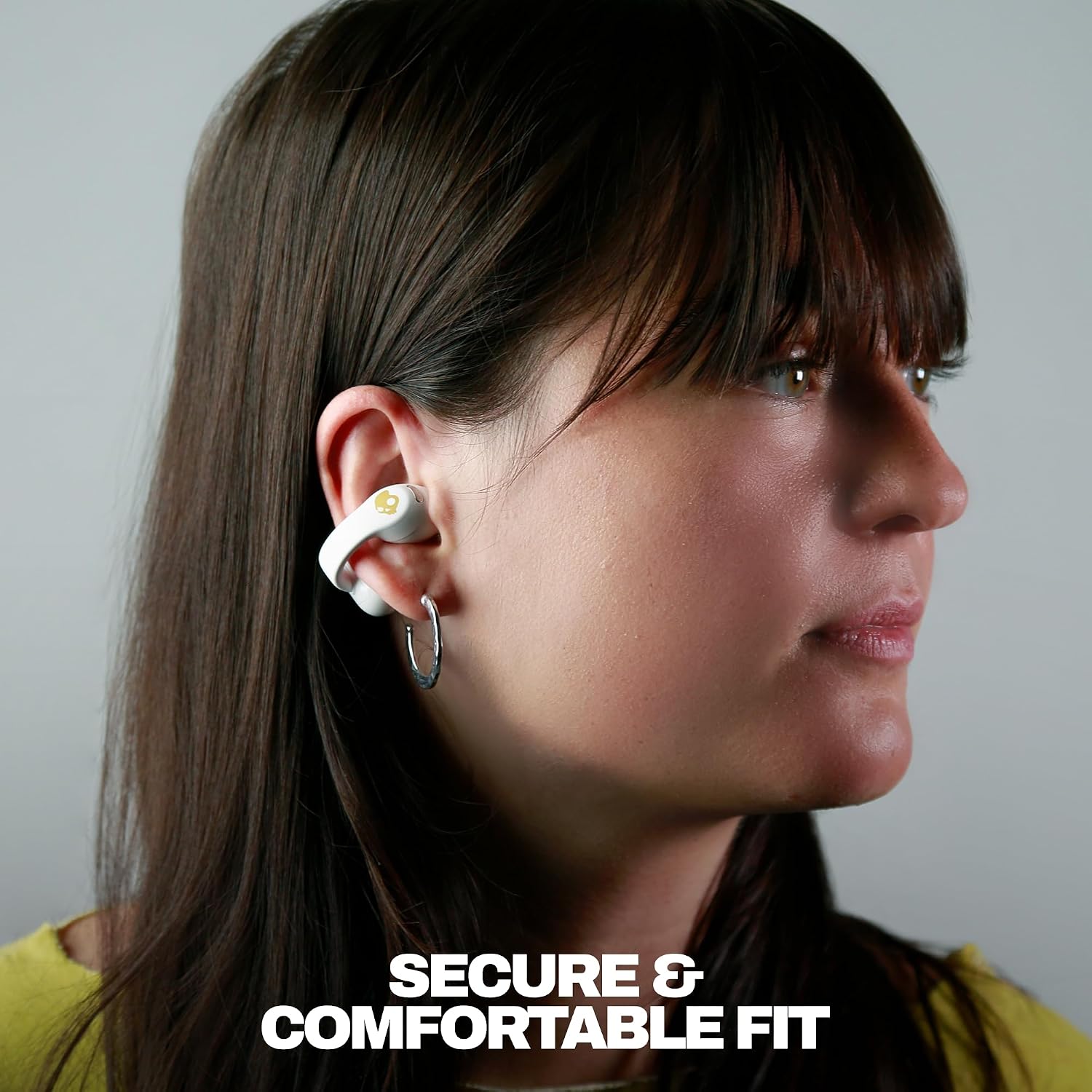 The Skullcandy Push 720 Open Wireless Open-Ear Bluetooth Earbuds Bone Gold Brand New - Product View 7 available from Rouge Technologies