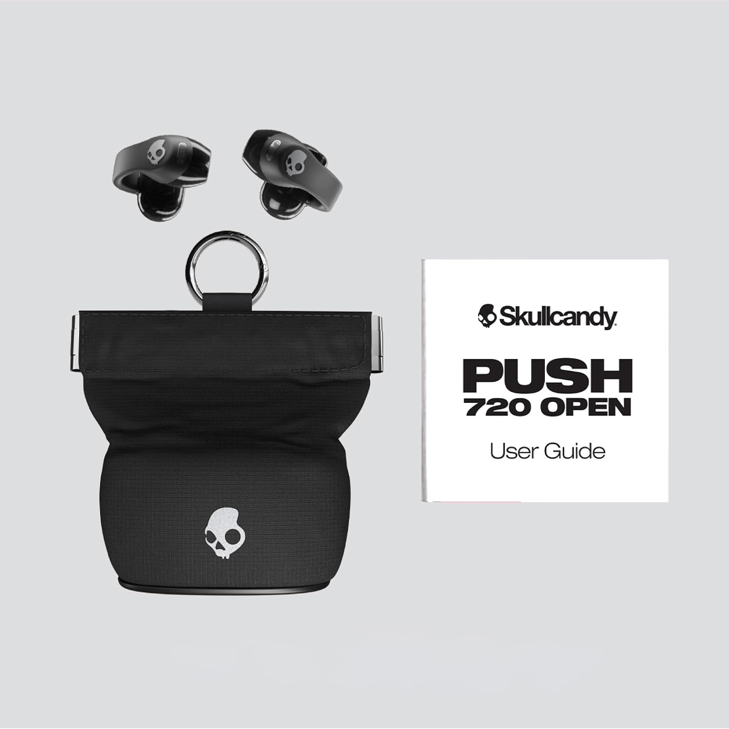 The Skullcandy Push 720 Open Wireless Open-Ear Bluetooth Earbuds - True Black New - Product View 8 available from Rouge Technologies