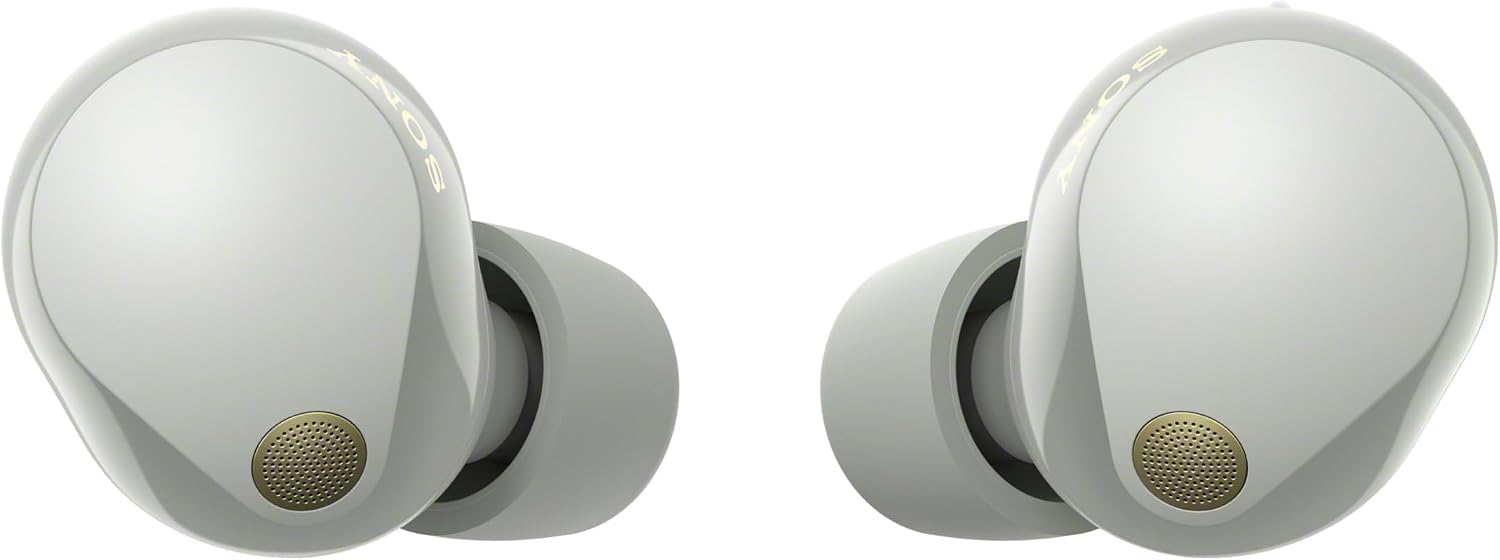 The Sony WF-1000XM5 Wireless Earbuds Bluetooth Headphones ANC Quick Charge White - Product View 9 available from Rouge Technologies