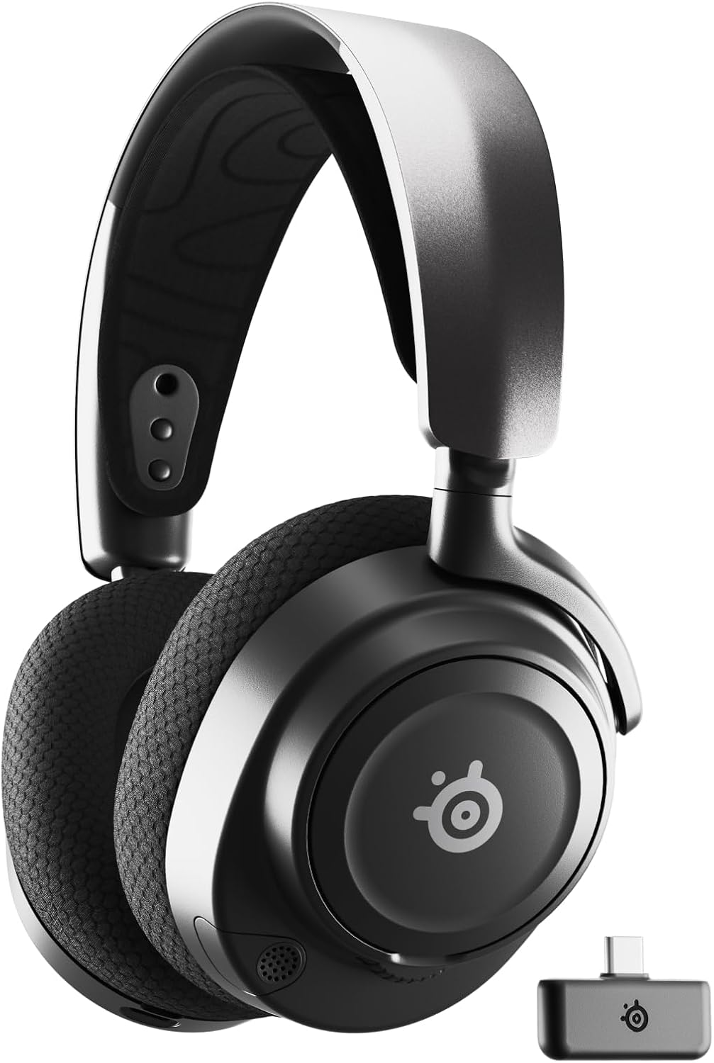 The SteelSeries Arctis Nova 7 Wireless Headset 2.4GHz Bluetooth 38H Battery PC PS5 - Product View 1 available from Rouge Technologies