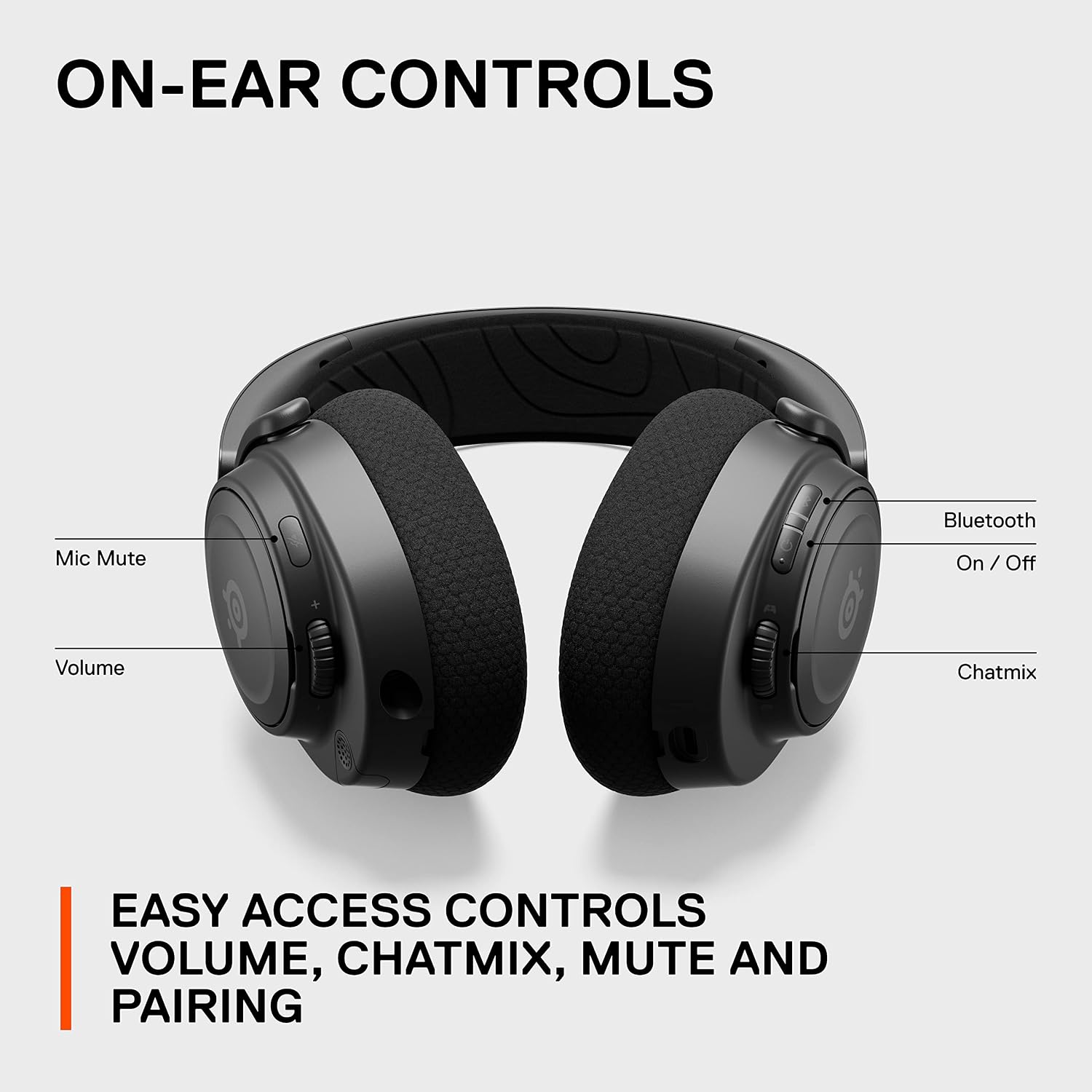 The SteelSeries Arctis Nova 7 Wireless Headset 2.4GHz Bluetooth 38H Battery PC PS5 - Product View 11 available from Rouge Technologies