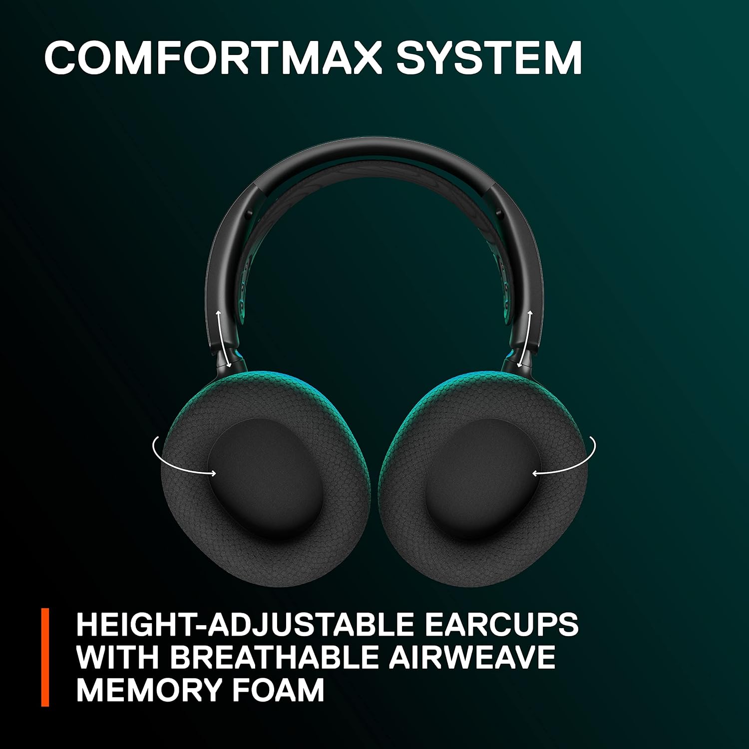 The SteelSeries Arctis Nova 7 Wireless Headset 2.4GHz Bluetooth 38H Battery PC PS5 - Product View 9 available from Rouge Technologies