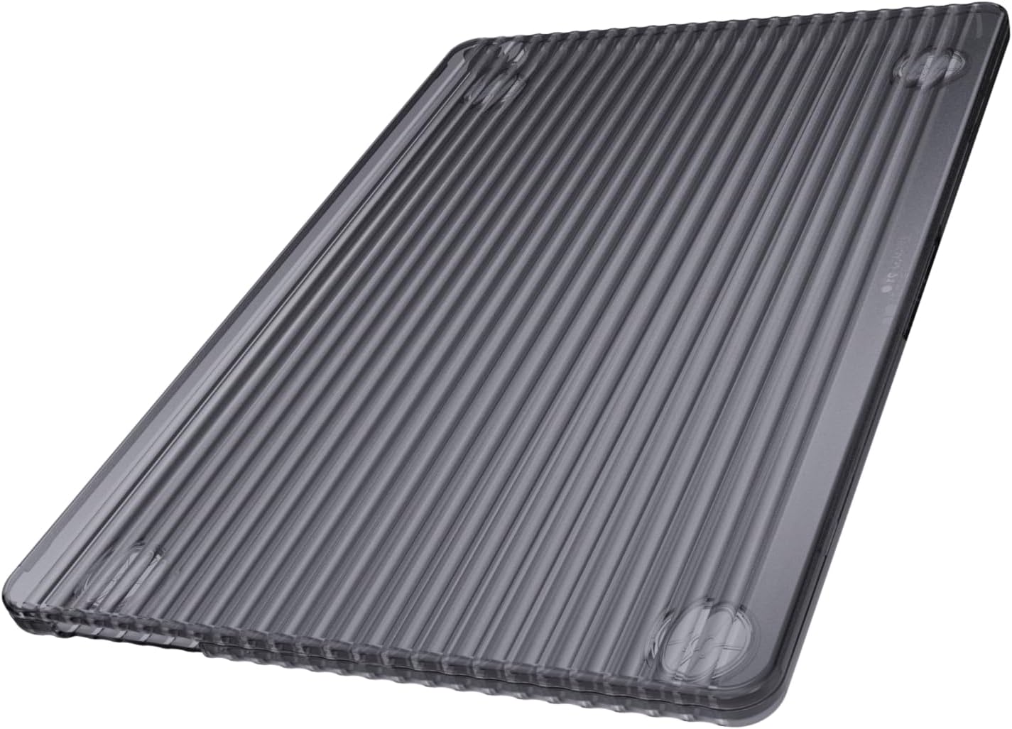 The Tech21 EvoWave MacBook Air 15 Inch 2023 Protective Hard Shell Case Charcoal - Product View 5 available from Rouge Technologies