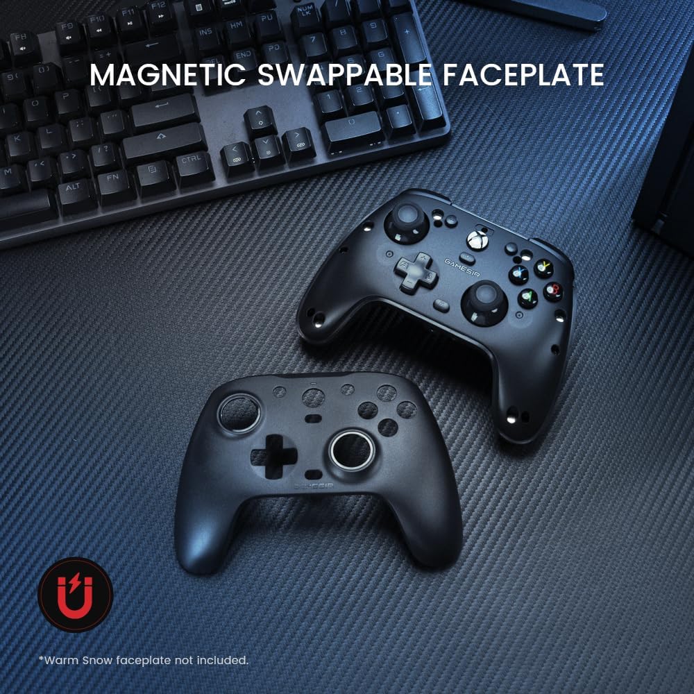 The GameSir G7 SE Black and White Cover Wired Controller for Xbox Series X S One PC - Product View 9 available from Rouge Technologies