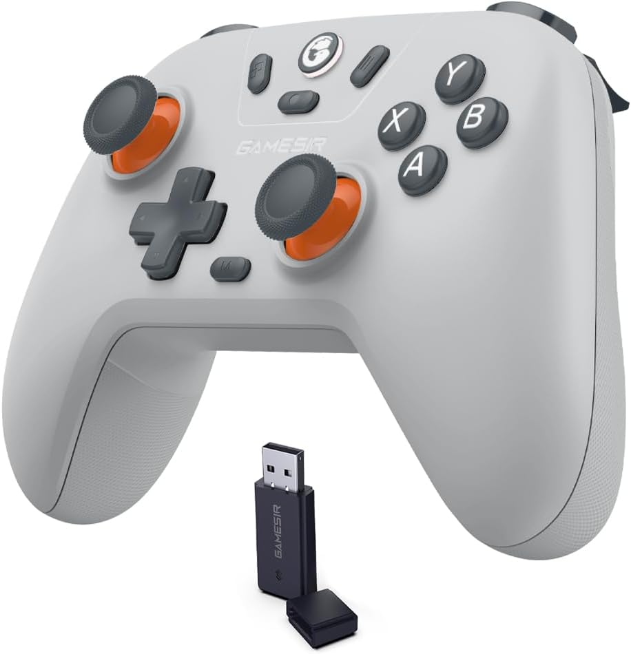 The GameSir Nova Lite Grey Wireless PC Switch iOS Android Controller Device Only - Product View 1 available from Rouge Technologies
