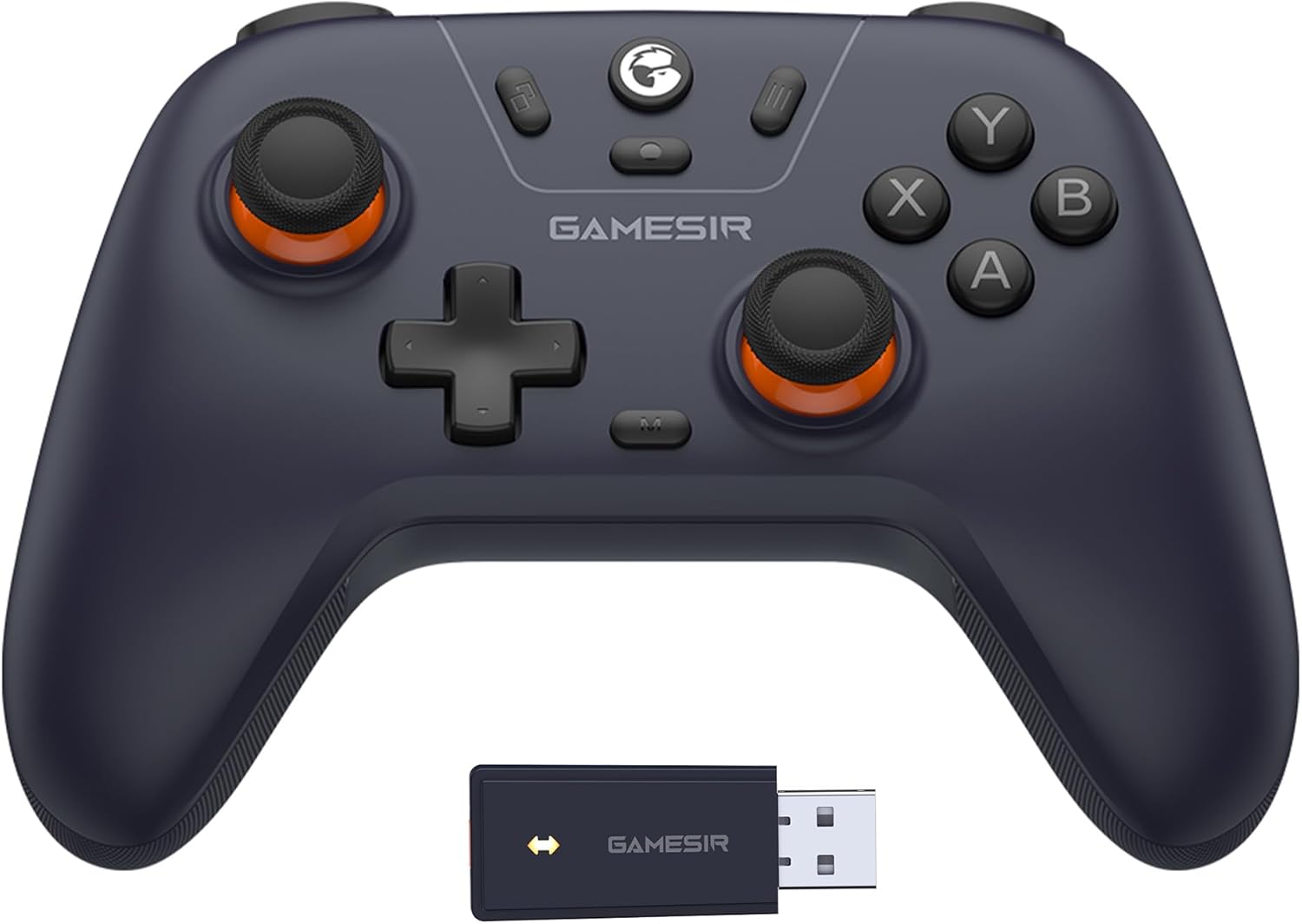 The GameSir Nova Lite Black Wireless Game Pad PC Switch iOS and Android - Product View 1 available from Rouge Technologies