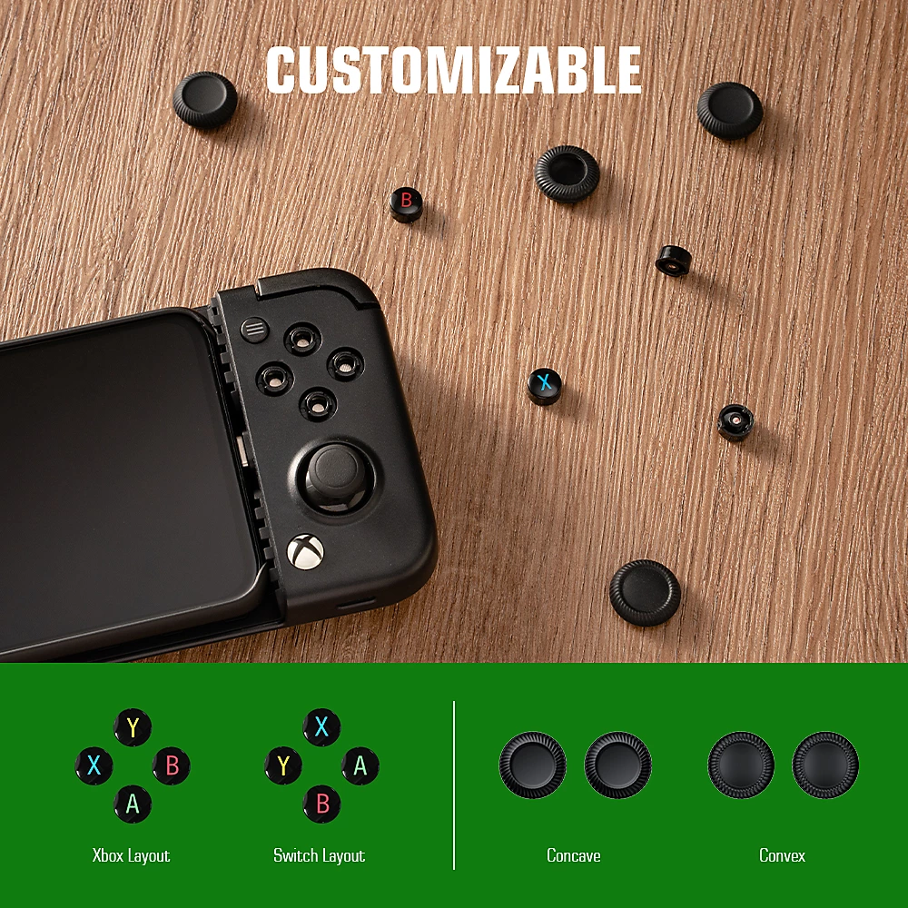 The GameSir X2 Pro Android Mobile Cloud Controller Black USB C Hall Effect - Product View 5 available from Rouge Technologies