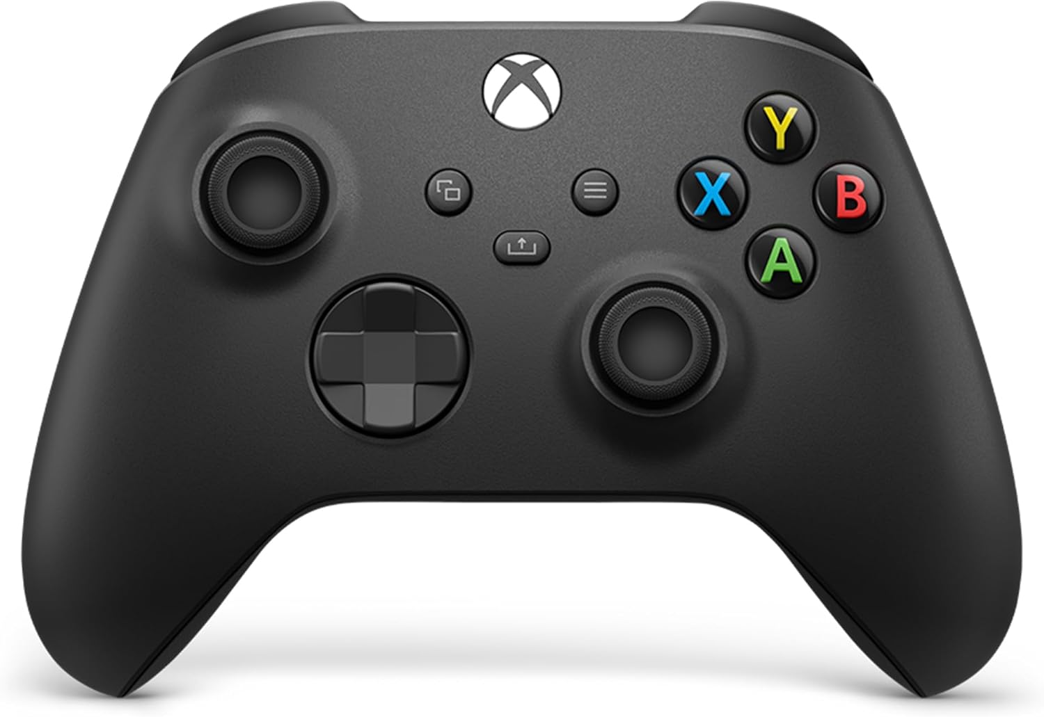 The Xbox Wireless Controller Carbon Black Series X S One PC Windows Brand New - Product View 1 available from Rouge Technologies