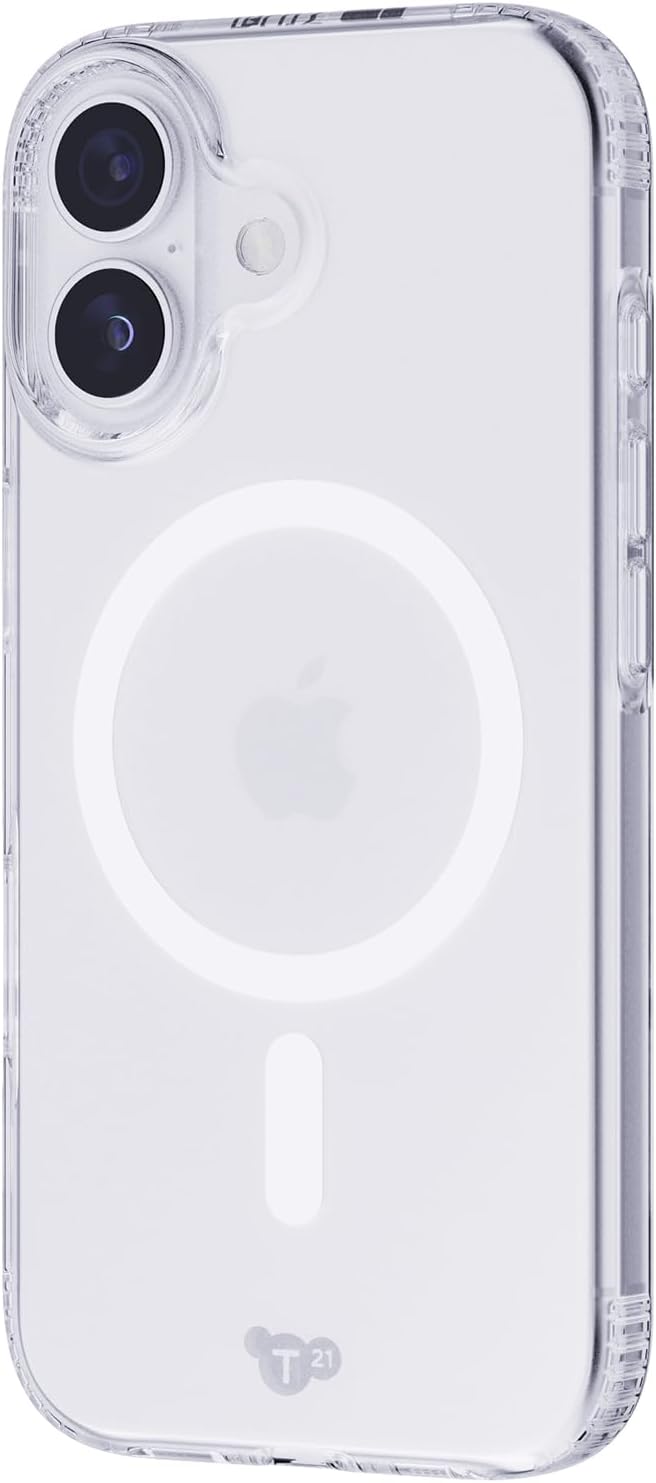 The Tech21 EvoLite iPhone 17 Clear MagSafe Case 10ft Drop Protection Slim Cover - Product View 5 available from Rouge Technologies