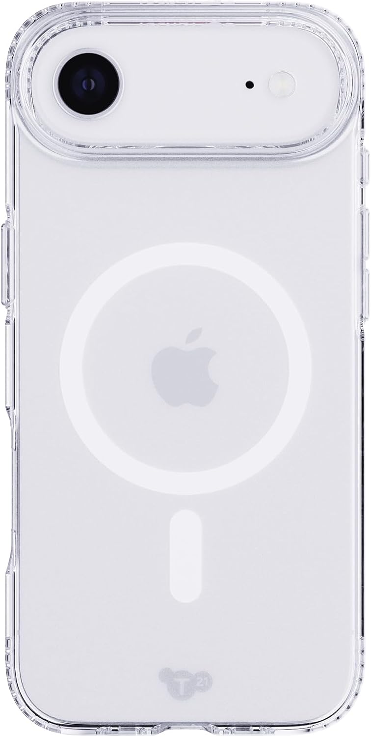 The Tech21 EvoLite MagSafe iPhone 17 Air Clear Case 10ft Drop Protection Slim Cover - Product View 3 available from Rouge Technologies