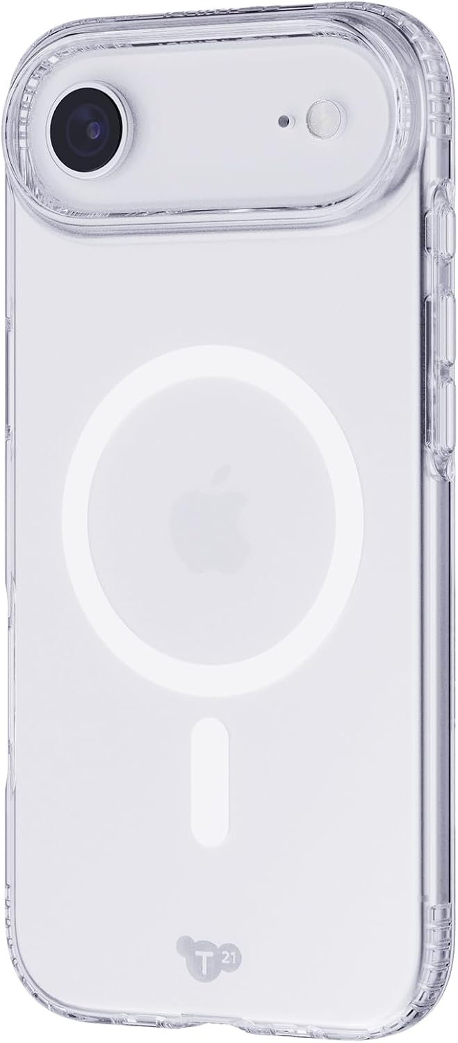 The Tech21 EvoLite MagSafe iPhone 17 Air Clear Case 10ft Drop Protection Slim Cover - Product View 5 available from Rouge Technologies