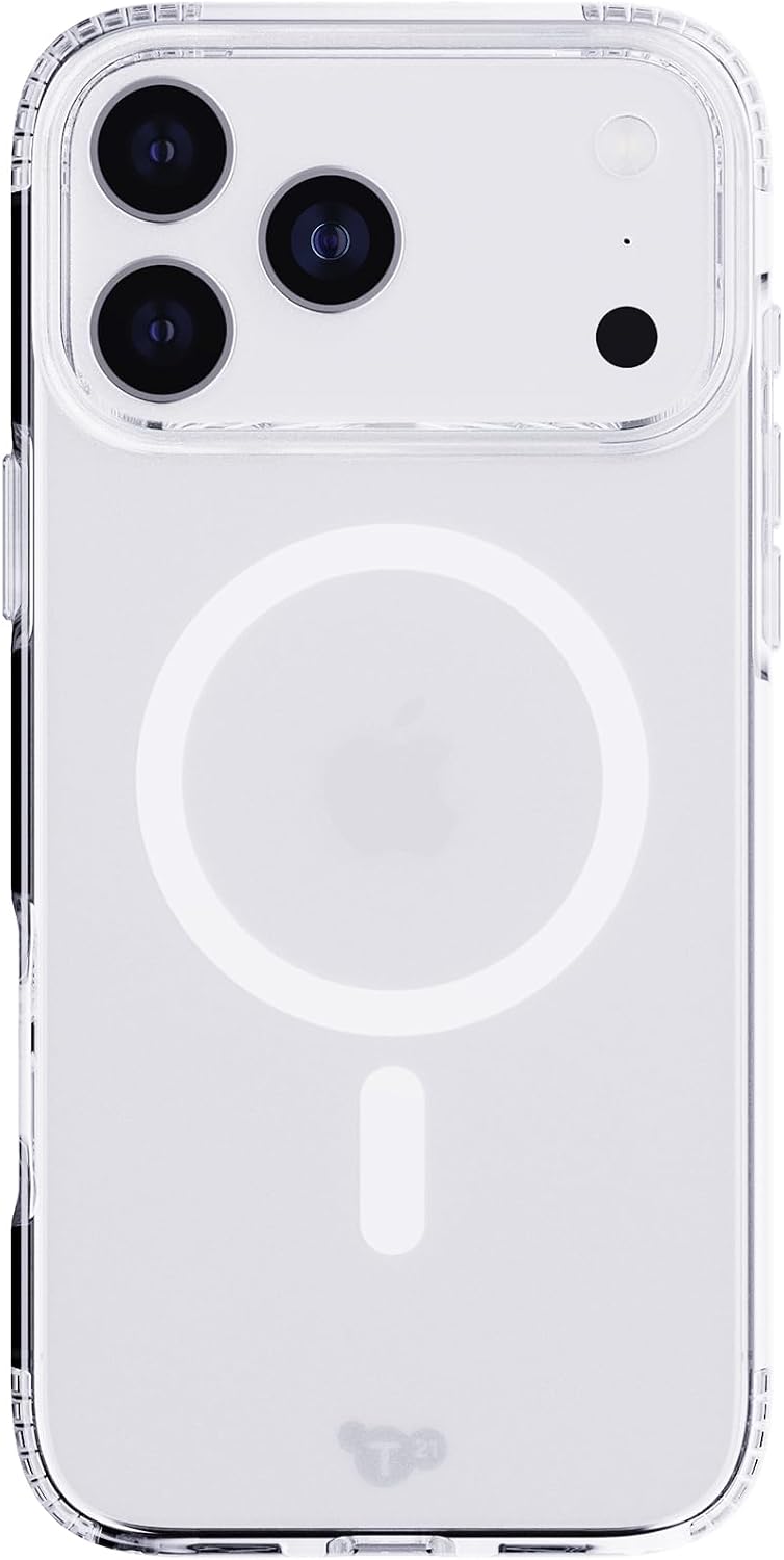 The Tech21 EvoLite MagSafe iPhone 17 Pro Max Clear Case with 10ft Drop Protection - Product View 3 available from Rouge Technologies