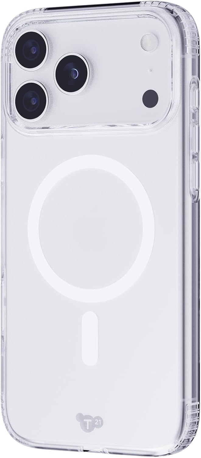 The Tech21 EvoLite MagSafe iPhone 17 Pro Max Clear Case with 10ft Drop Protection - Product View 5 available from Rouge Technologies