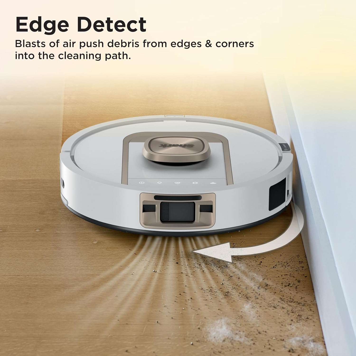 The Shark ThermaCharged PowerDetect Wet Dry Robot Vacuum White Gold AV2920XEUKWH - Product View 6 available from Rouge Technologies