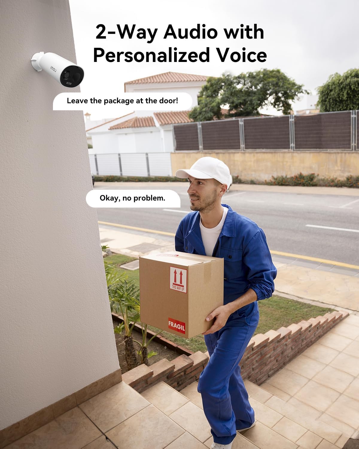 The Imou 2K Security Camera Outdoor CCTV Indoor Color Night Spotlight IP66 Alexa - Product View 6 available from Rouge Technologies