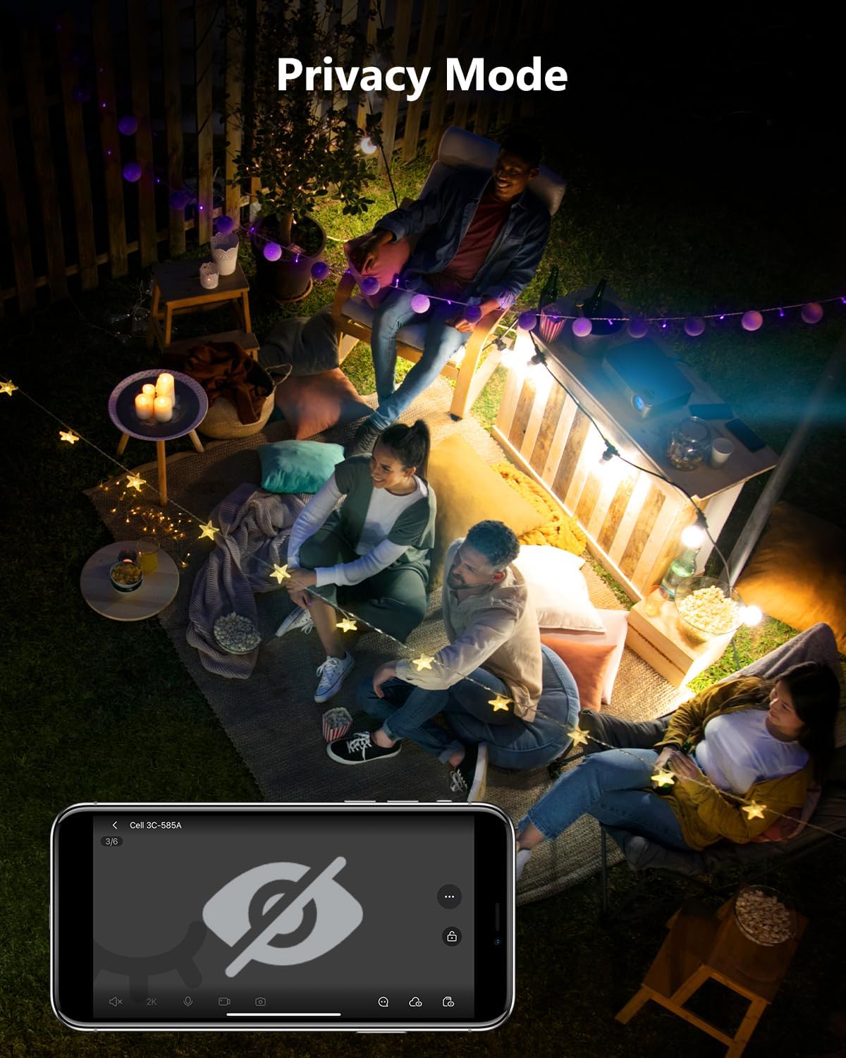 The Imou 2K Security Camera Outdoor CCTV Indoor Color Night Spotlight IP66 Alexa - Product View 8 available from Rouge Technologies