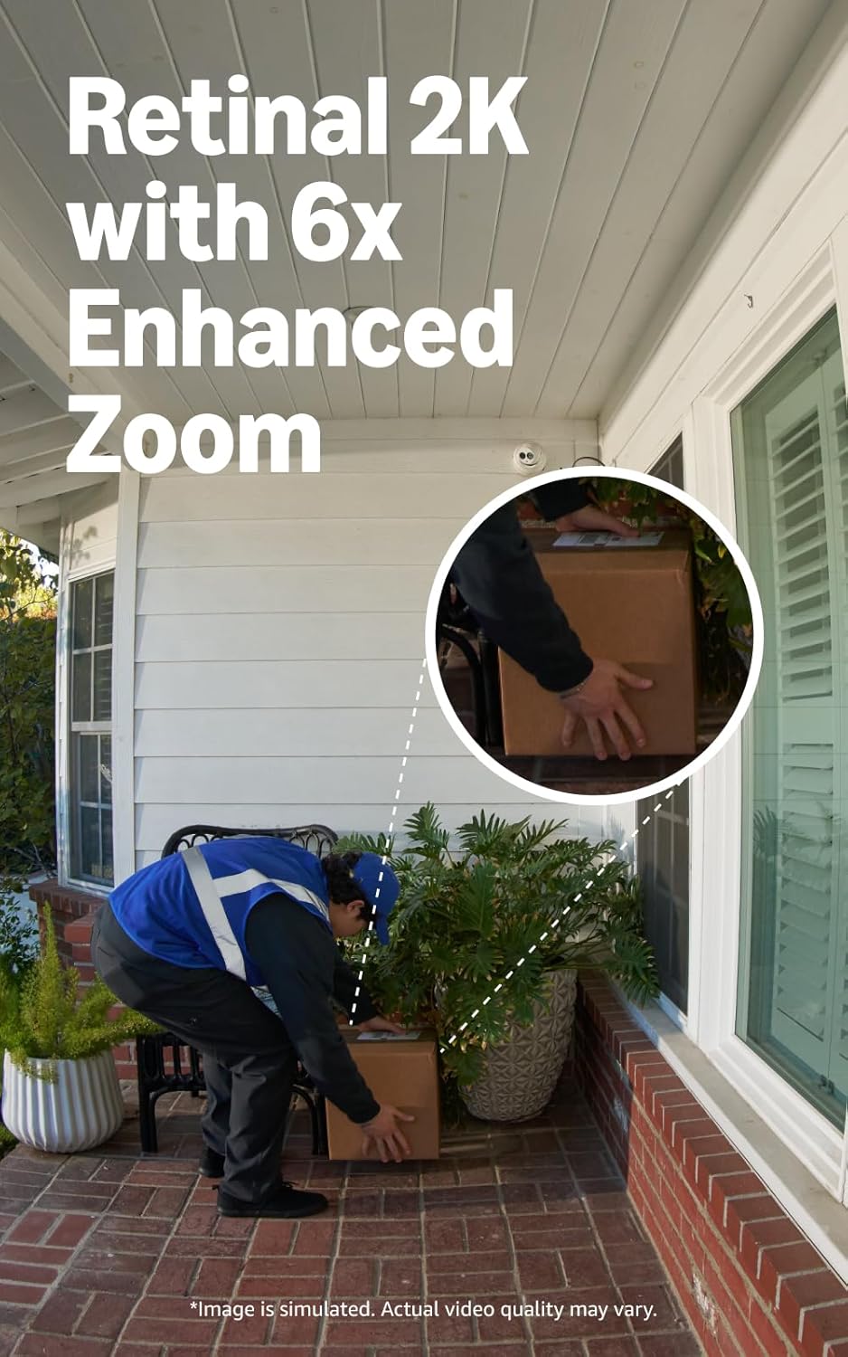 The Ring Video Doorbell Plus DIY Wireless Video Camera 30 Day Ring Trial Quick Batt - Product View 3 available from Rouge Technologies