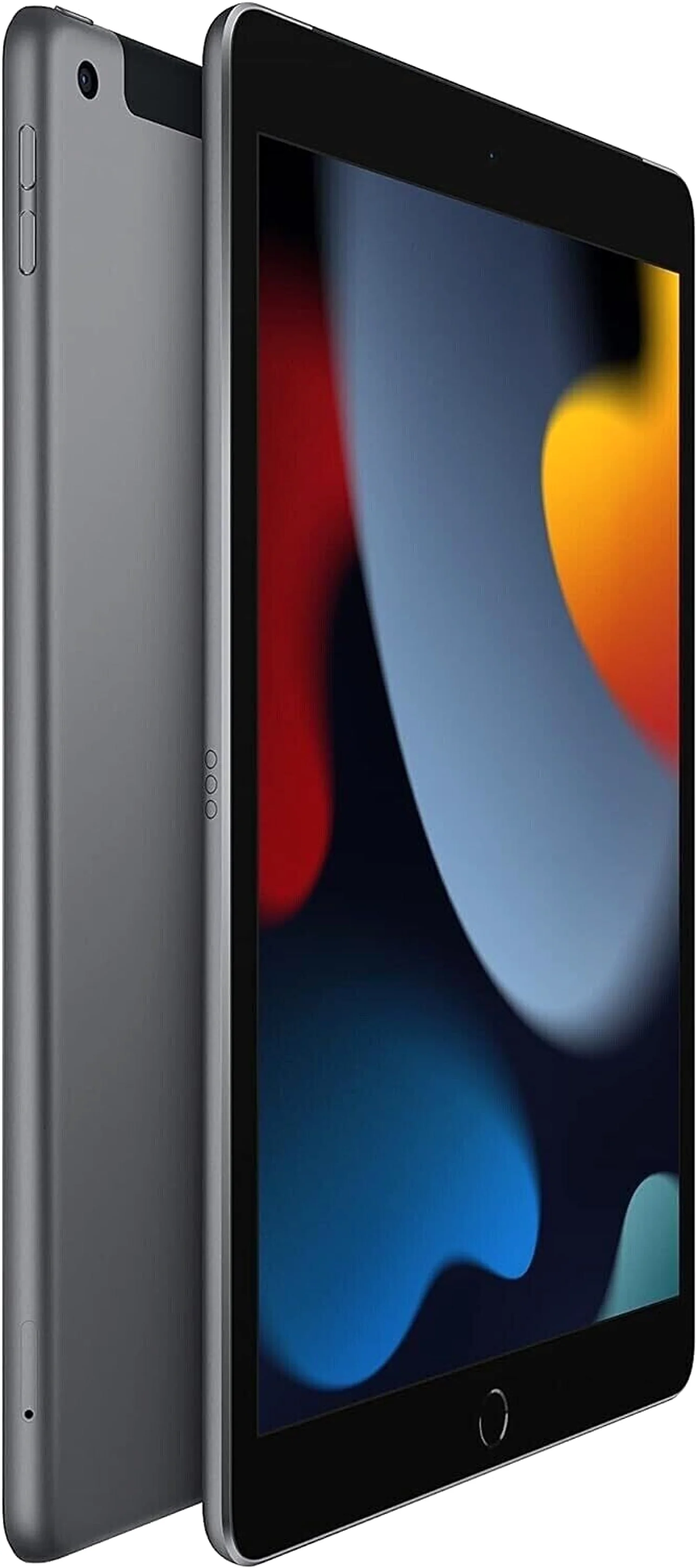 The Apple iPad 9th Gen. 256GB, Wi-Fi + Cellular (Unlocked), 10.2 in - Space Grey - Product View 2 available from Rouge Technologies