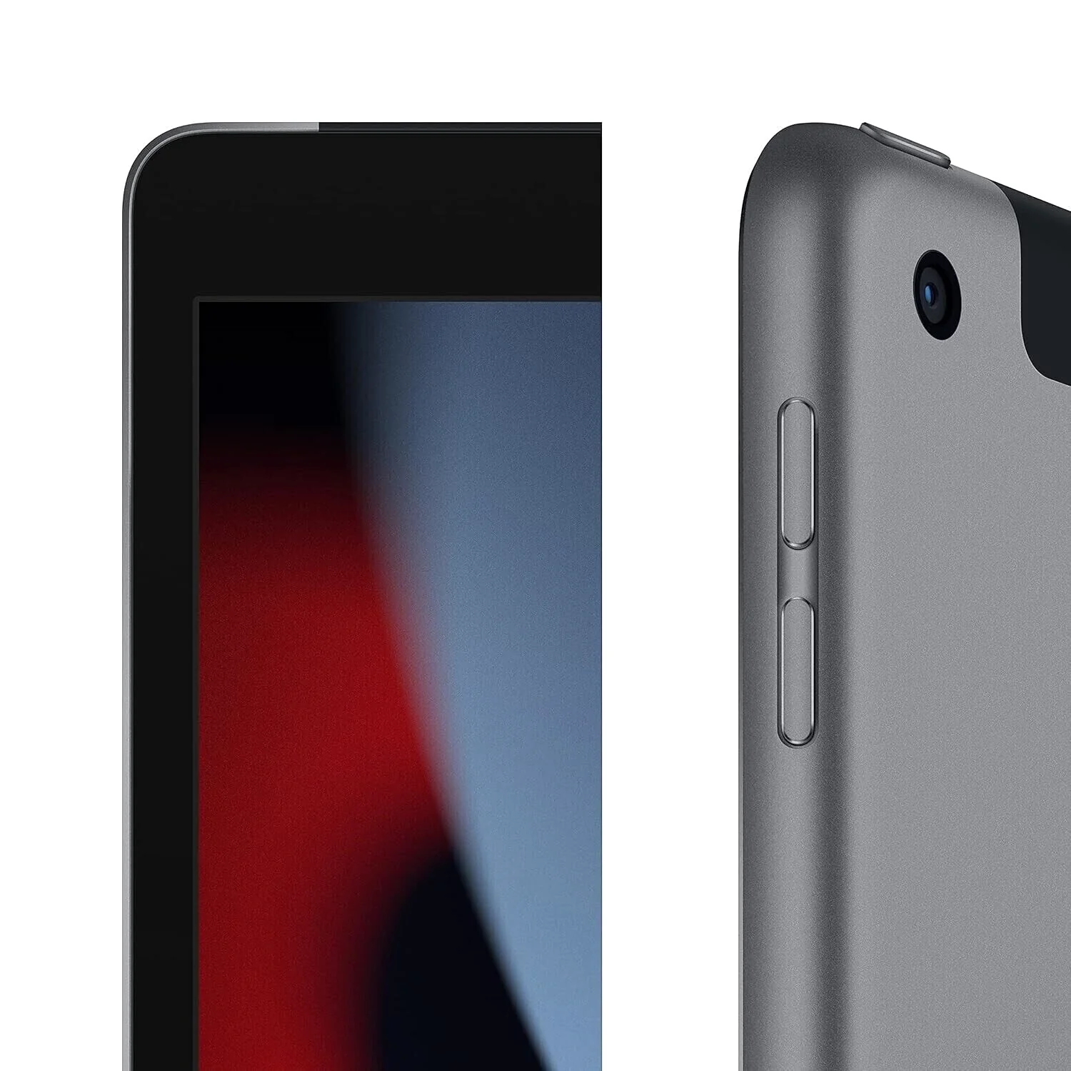 The Apple iPad 9th Gen. 256GB, Wi-Fi + Cellular (Unlocked), 10.2 in - Space Grey - Product View 3 available from Rouge Technologies